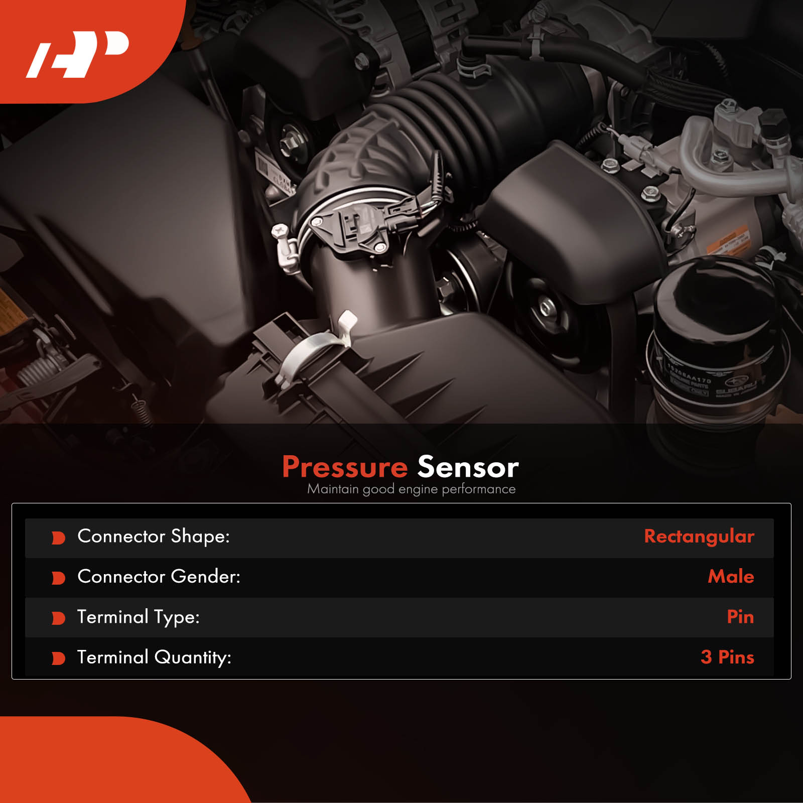 AC Pressure Sensor for Mercedes-Benz C230 C250 CLK320 E300 Dodge Freightliner