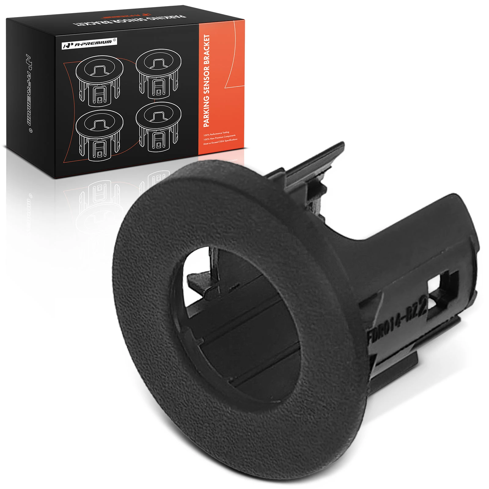 Rear Driver Inner Parking Sensor Bezel for 2017-2019 Ford F-250 Super Duty