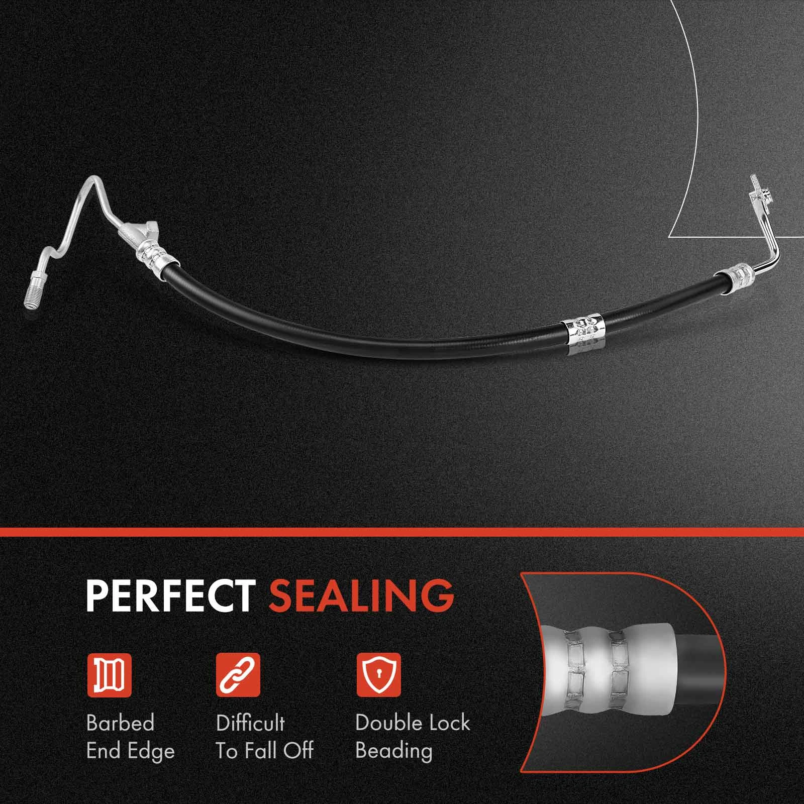 Power Steering Return Line Hose Assembly For Toyota RAV4 1999 2000 To Reservoir