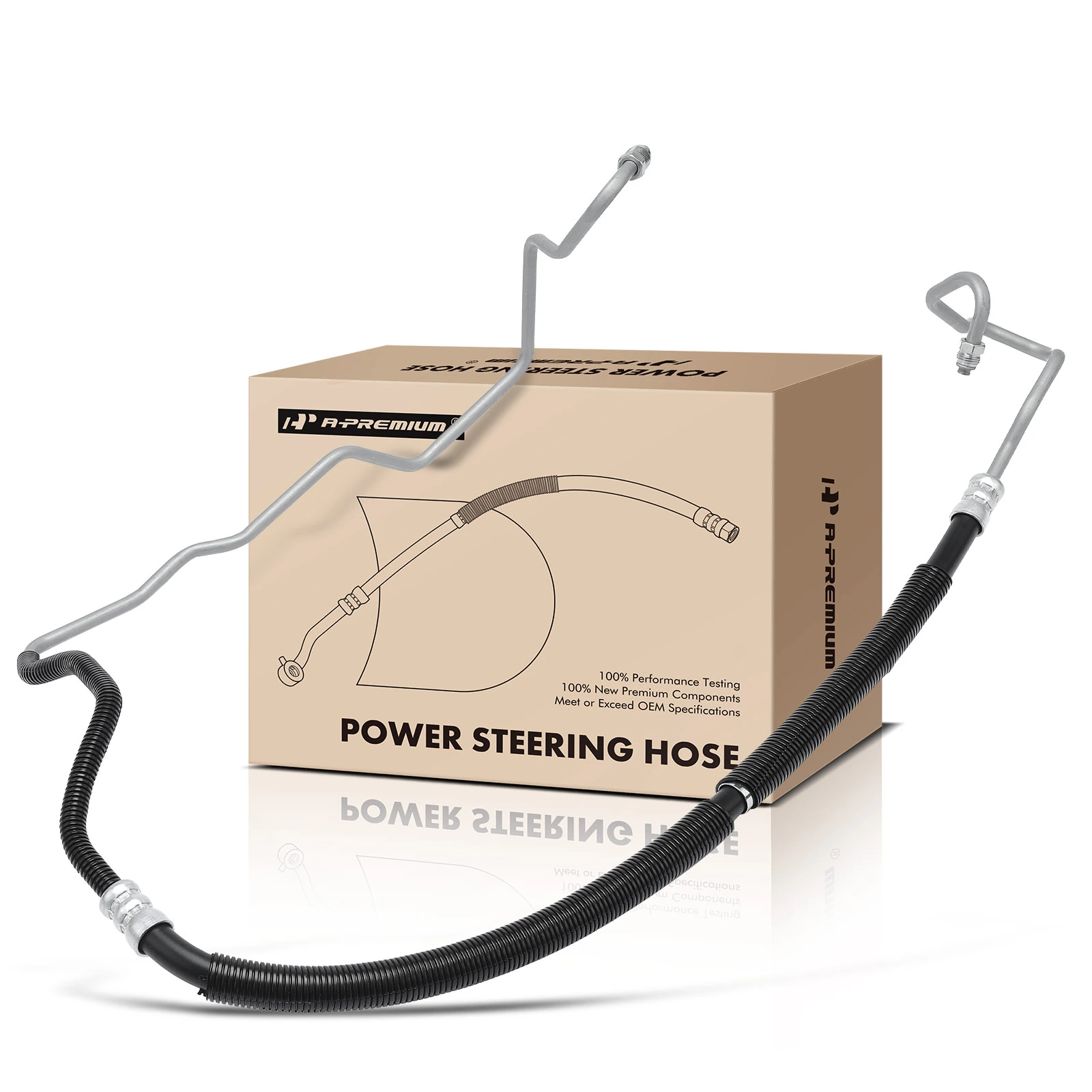 Power Steering Pressure Line Hose Assembly for 2006-2011 Chevrolet Impala