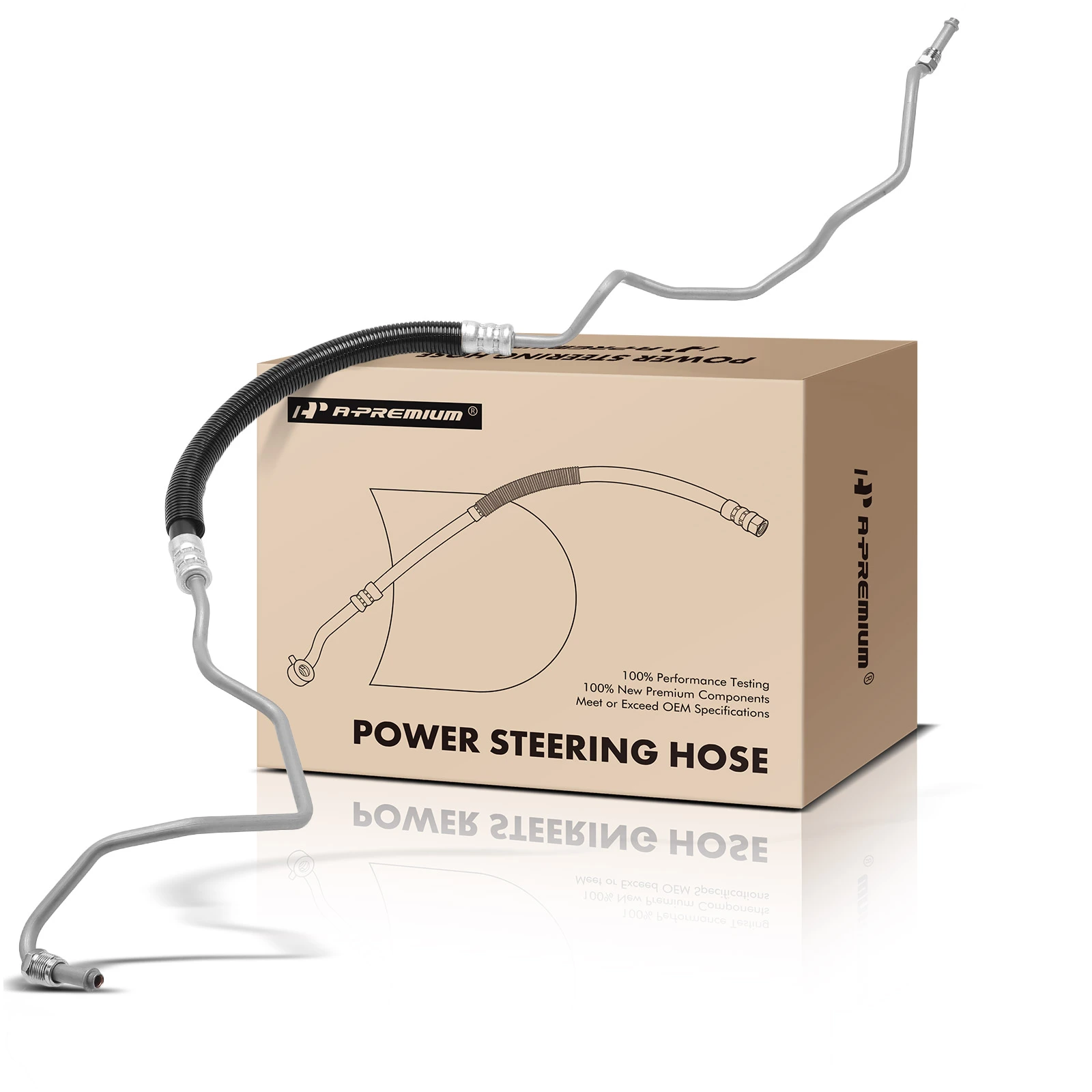 Power Steering Pressure Line Hose Assembly for 2006-2009 Chevrolet Impala