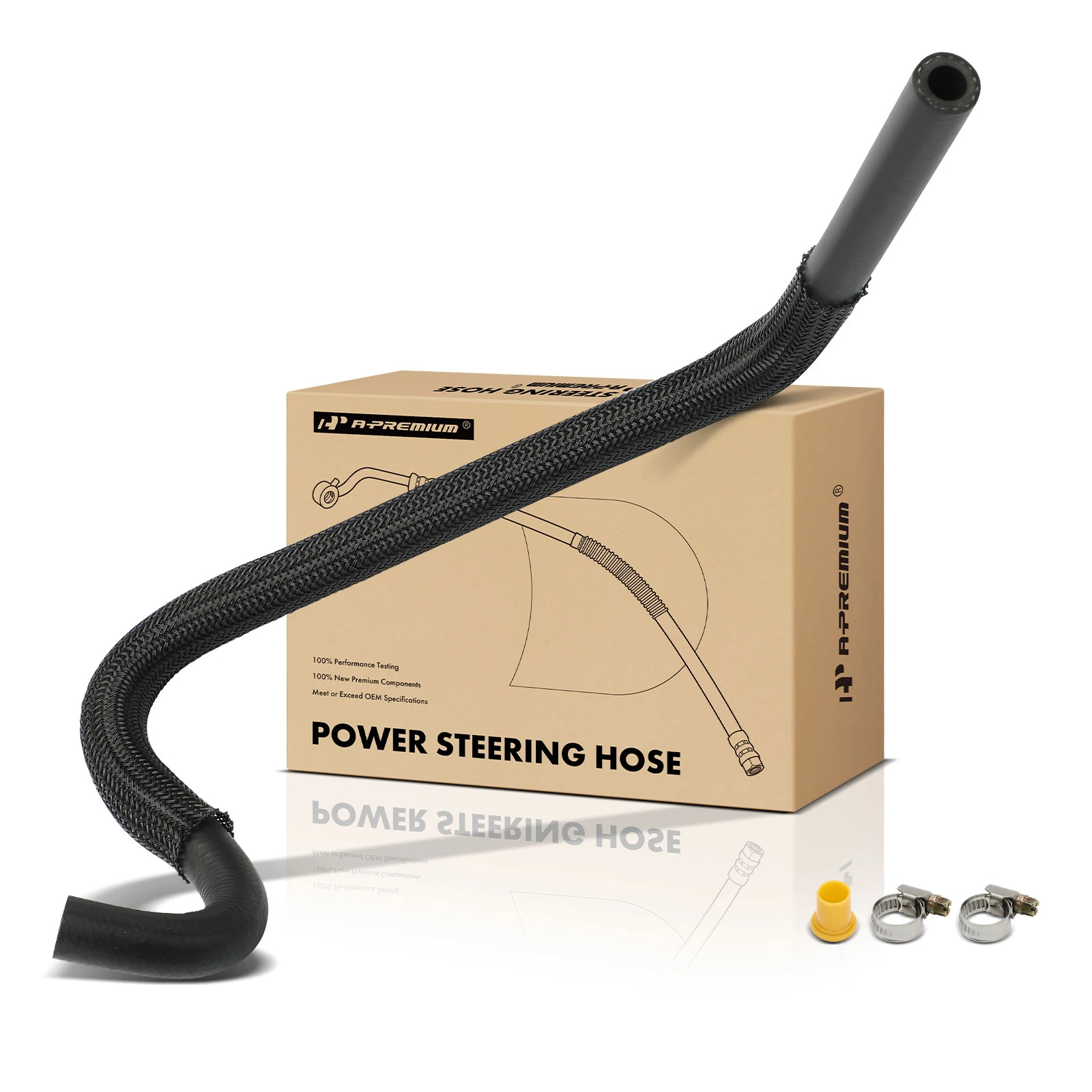 Power Steering Return Line Hose Assembly for 2002-2008 Audi A4 Quattro