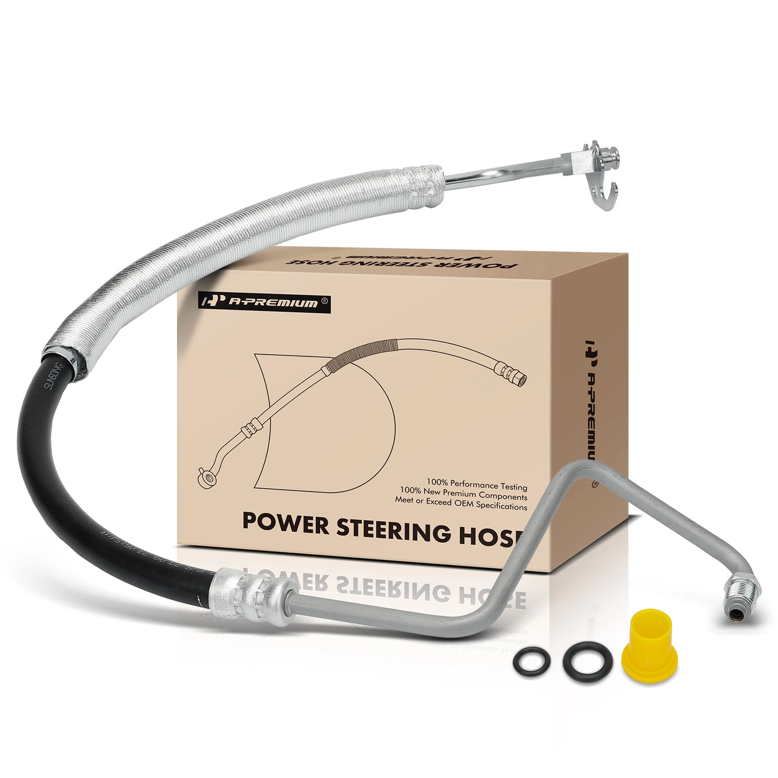 Power Steering Pressure Line Hose Assembly for 2007-2009 Jaguar XK