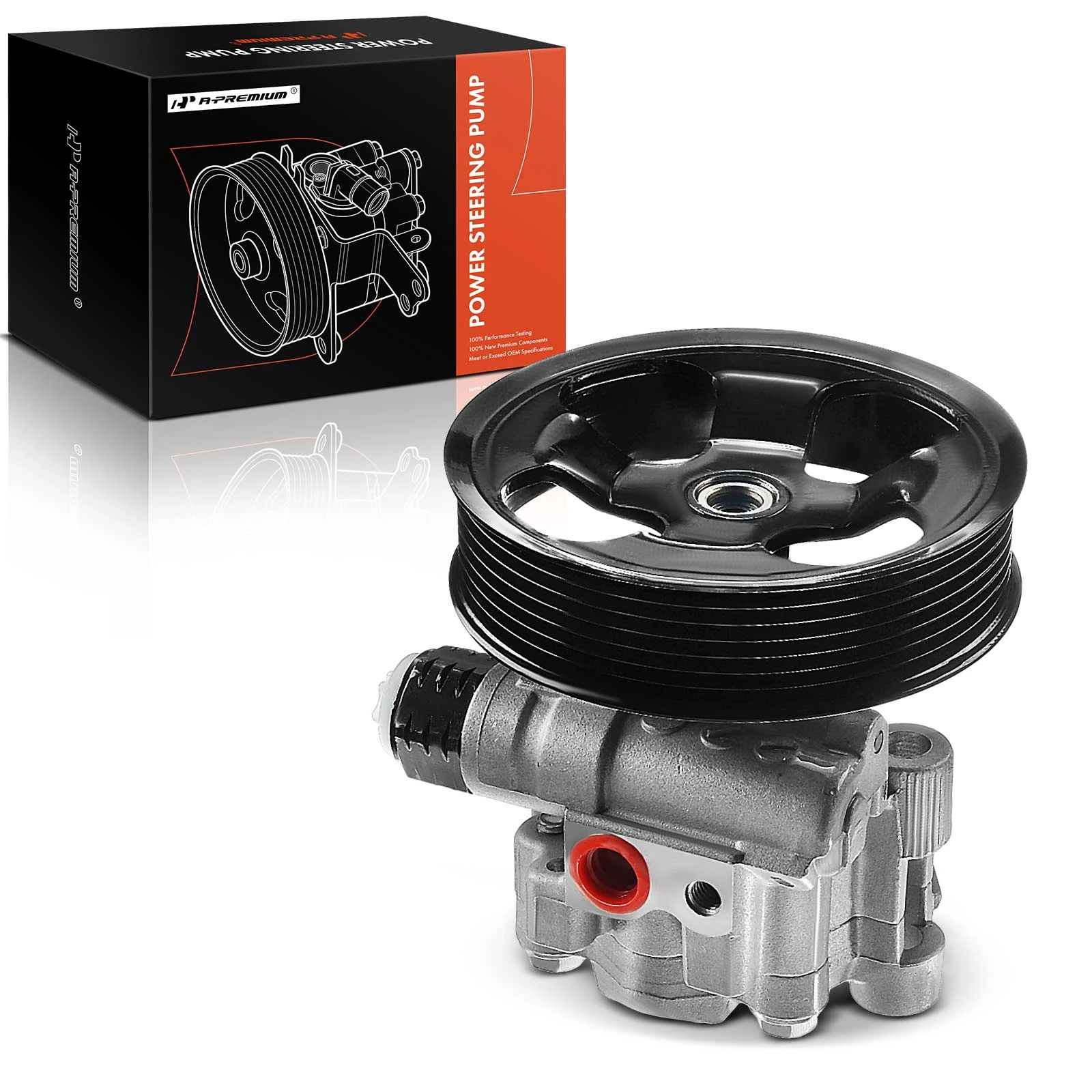 Power Steering Pump with Pulley for Toyota RAV4 2001-2005 2.0L 2.4L