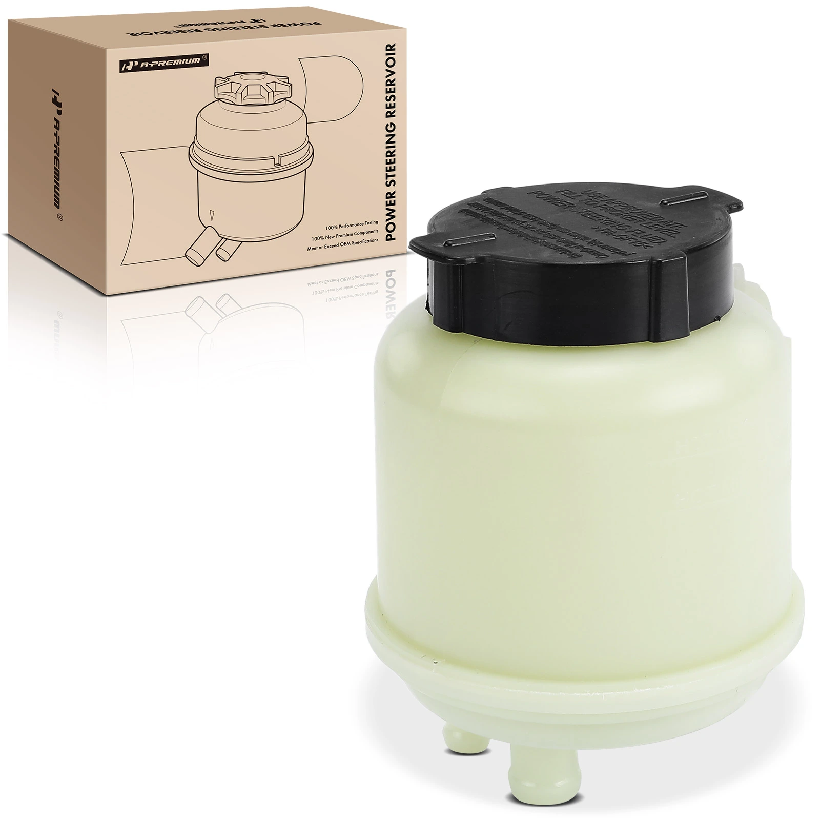 Power Steering Reservoir with Cap