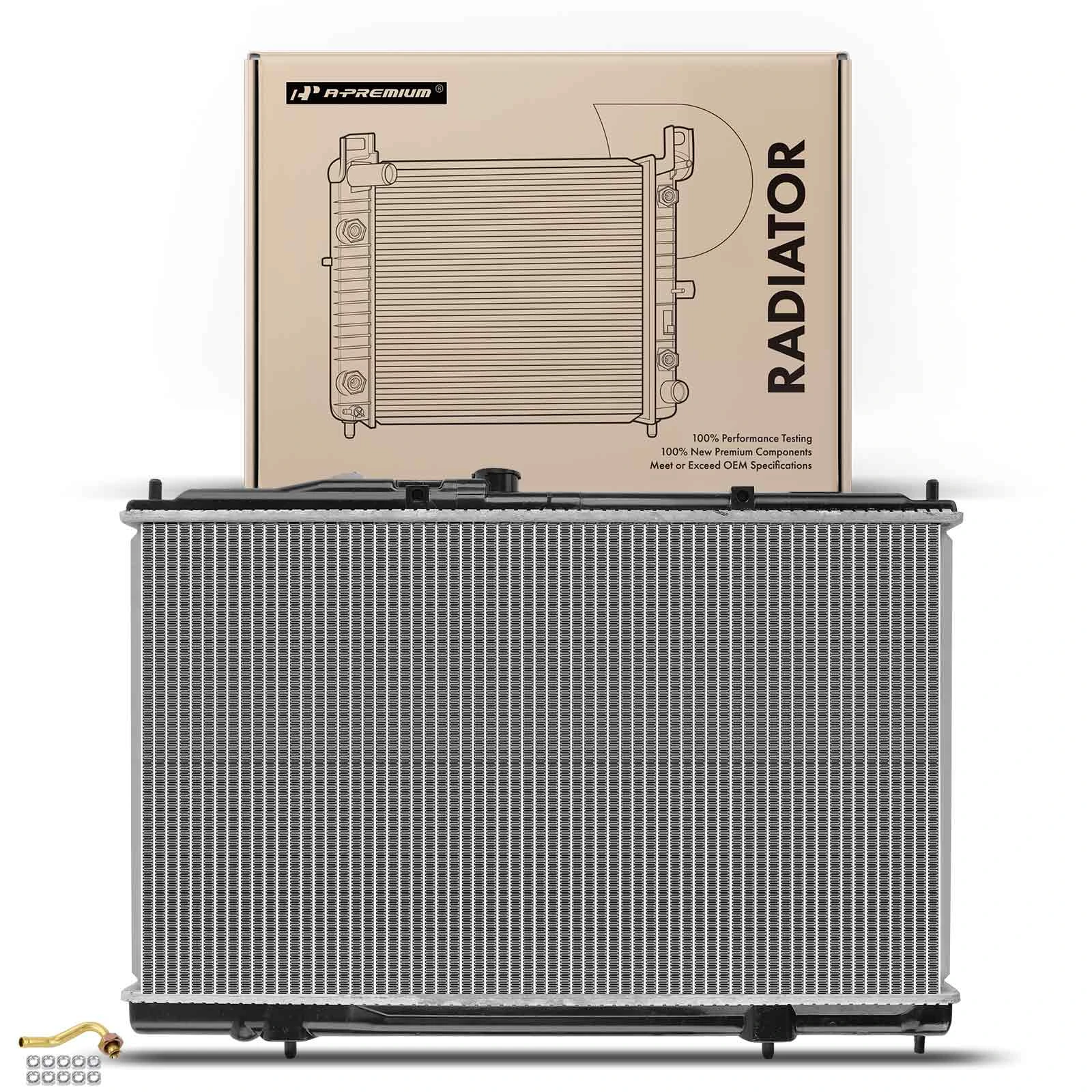 Aluminum Radiator with Transmission Oil Cooler for 1990 1992-1995 Dodge Colt