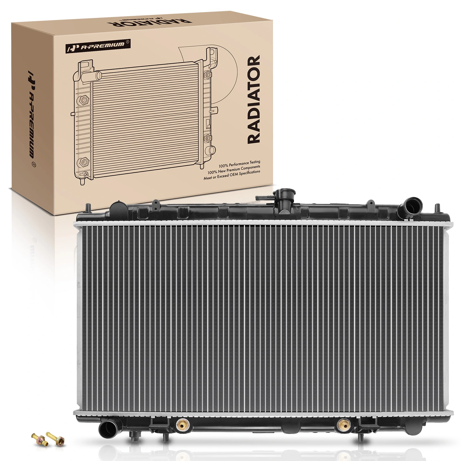 Aluminum Radiator with Trans Oil Cooler for 1999-2002 INFINITI G20