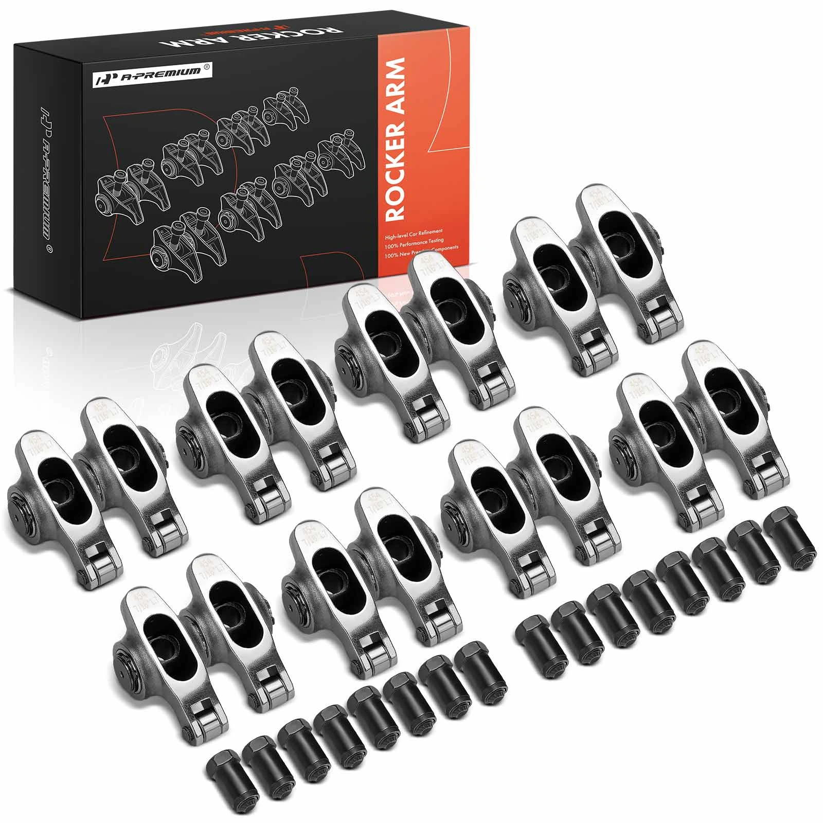 17-4PH Stainless Steel Roller Rocker Arm Set