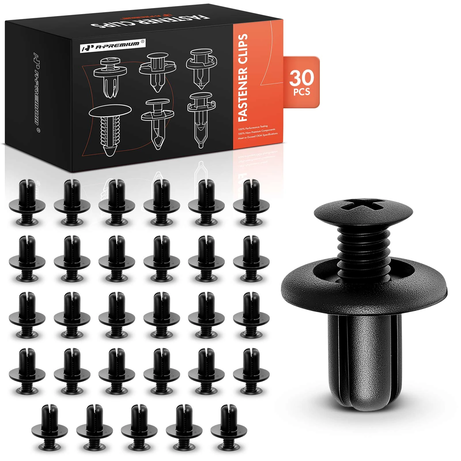 20pcs Rocker Moulding Fastener Clips Retainer Fastener Screws For Hyundai Kia