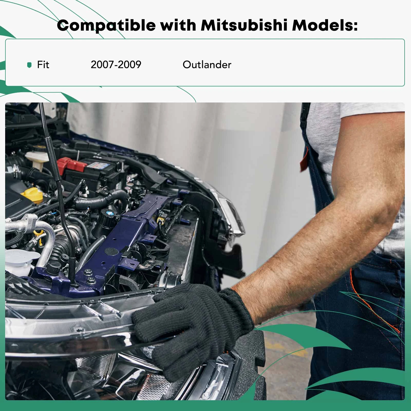 Upper Tie Bar Radiator Support for Mitsubishi Outlander 2007-2009