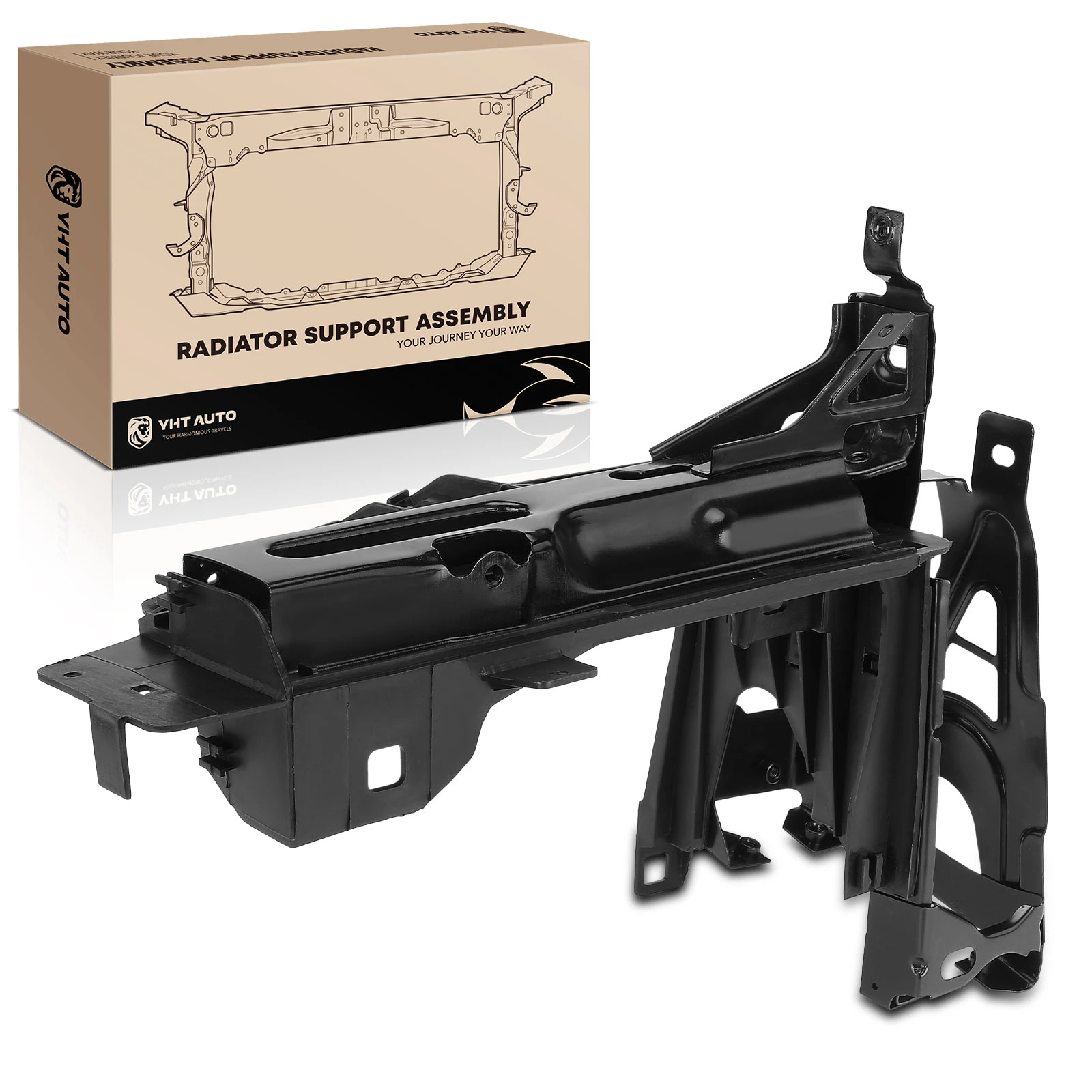 Passenger Outer Headlight Radiator Support Mount Bracket