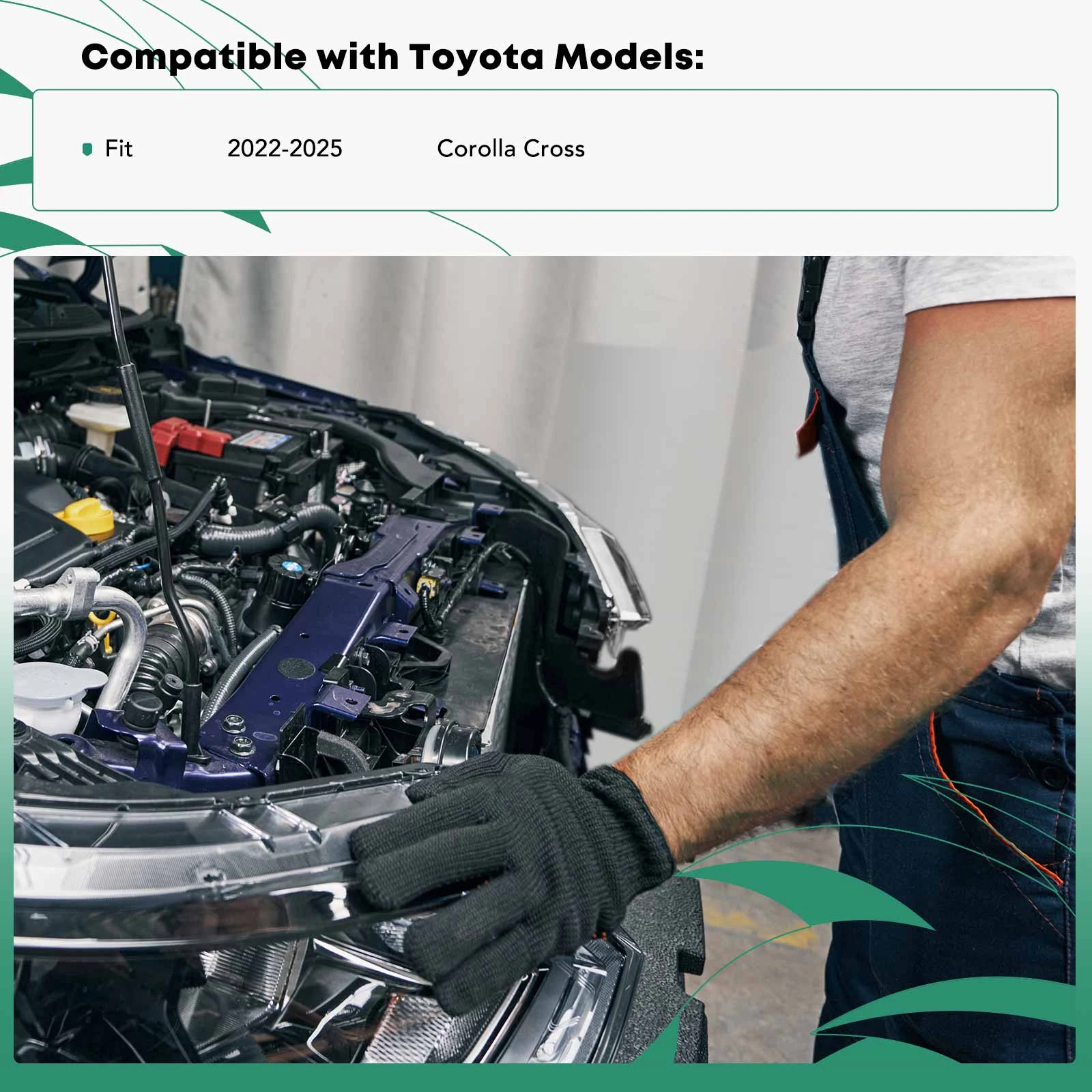 Front Radiator Support Assembly for Toyota Corolla Cross 2022-2025 Steel