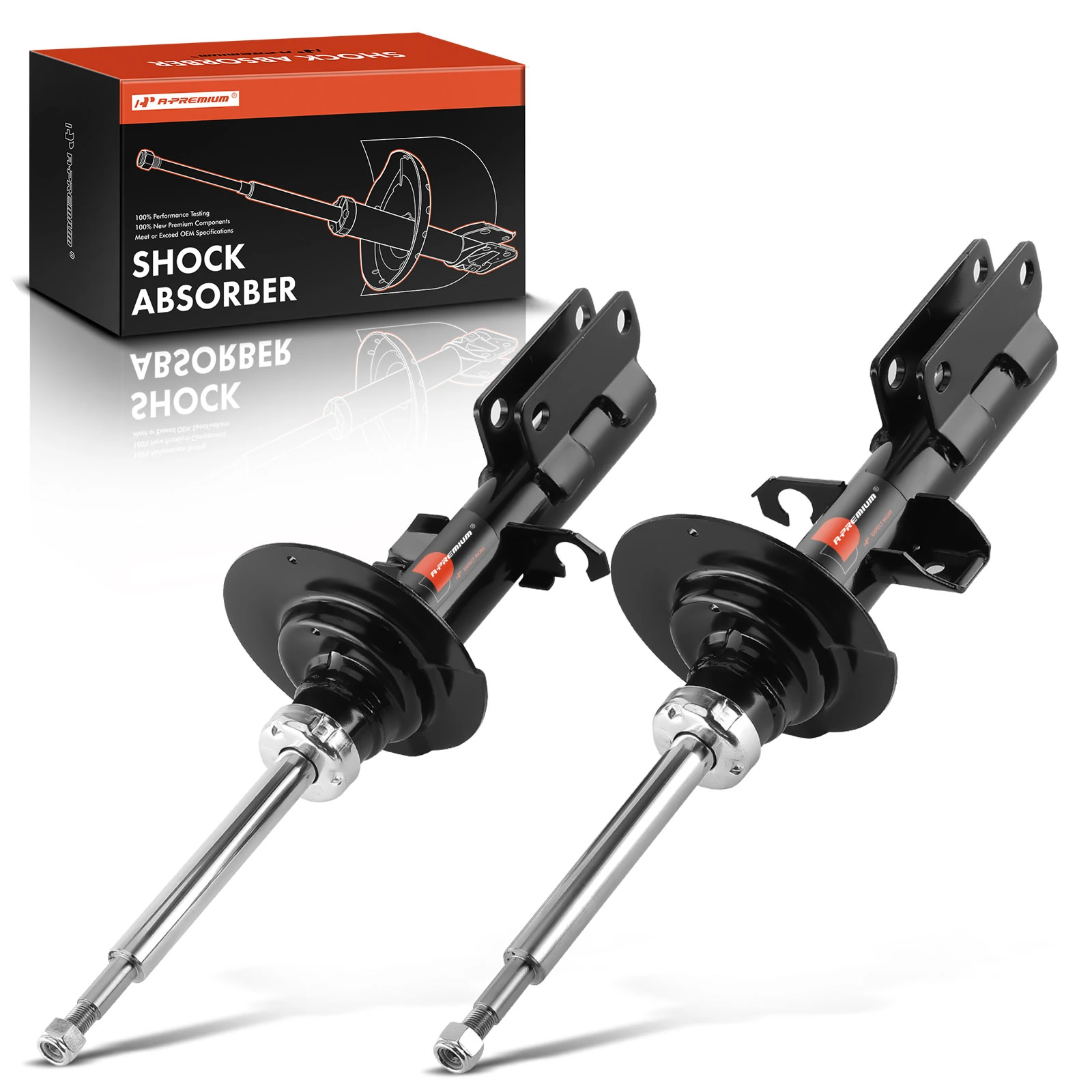 2 Pcs Front Shock Absorber