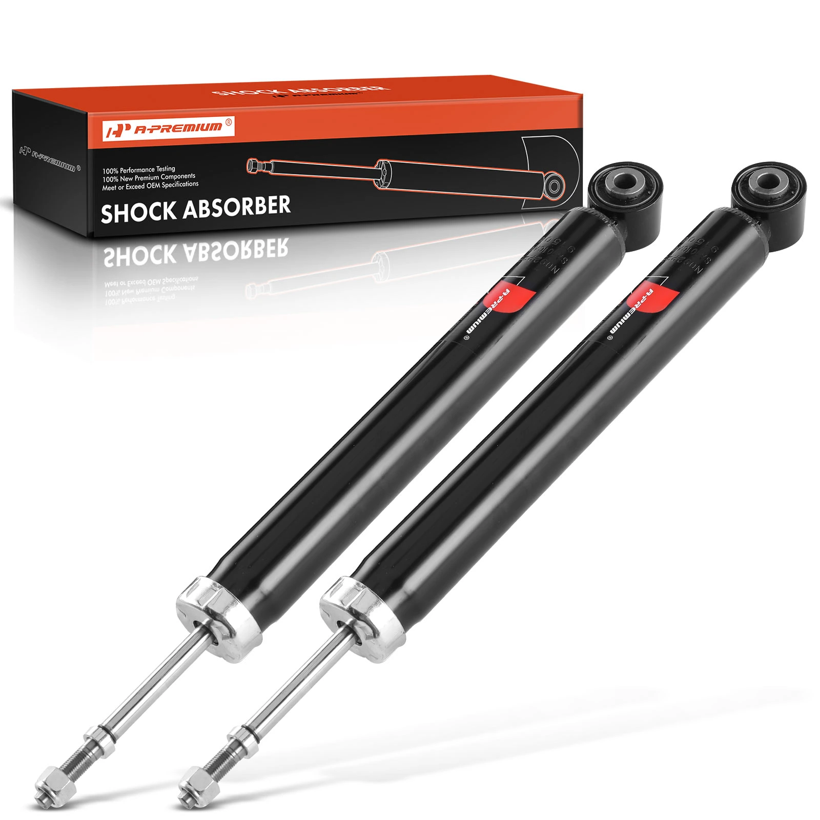 2009-2012 INFINITI FX35 2pc Shock Absorber Rear Driver & Passenger A-Premium APSA1475