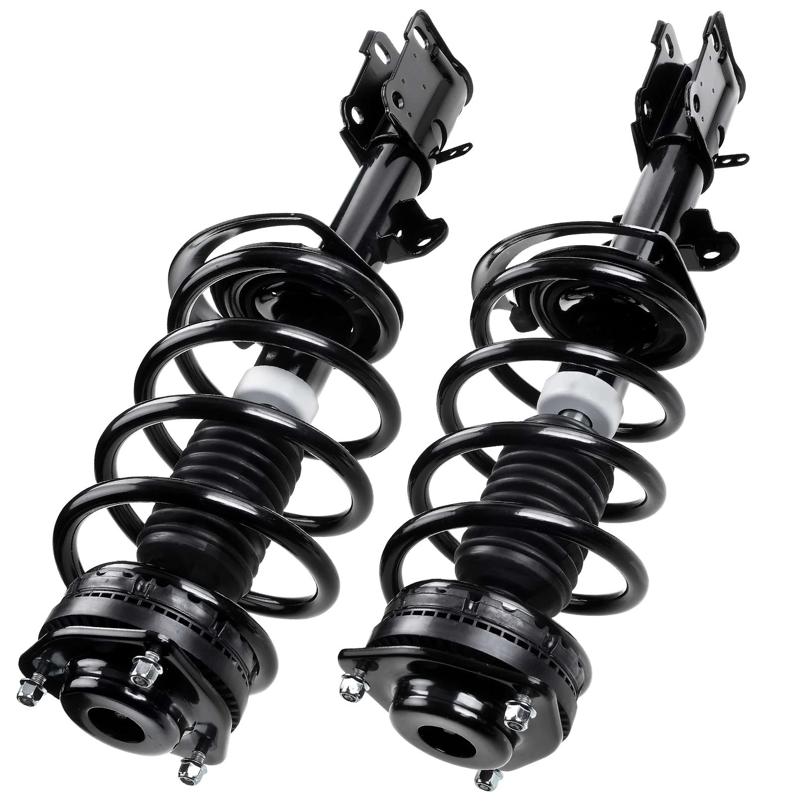 2 Pcs Front Complete Strut & Coil Spring Assembly