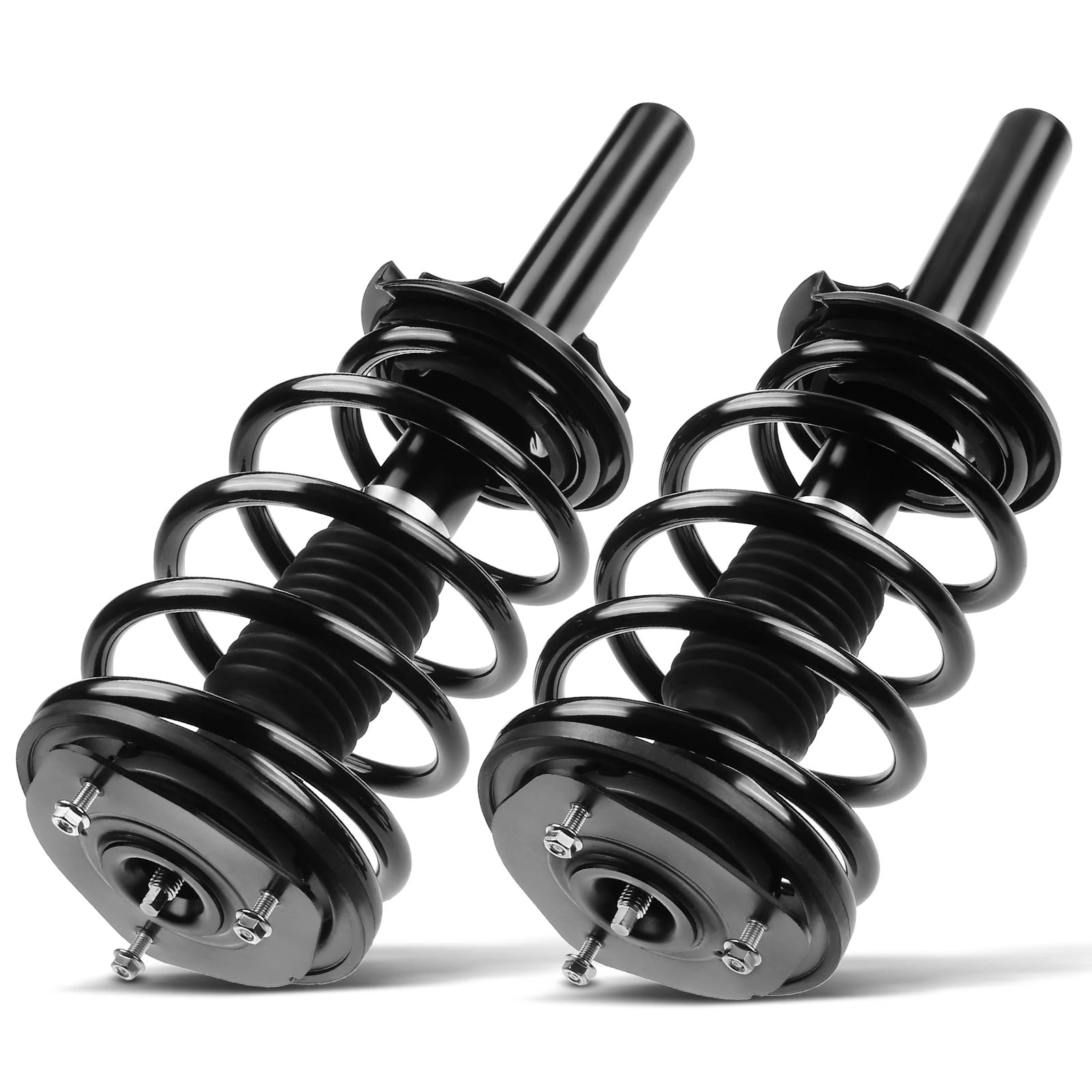 2-Pc Complete Strut + Coil Spring, Front Driver & Passenger, A-Premium APSA0366