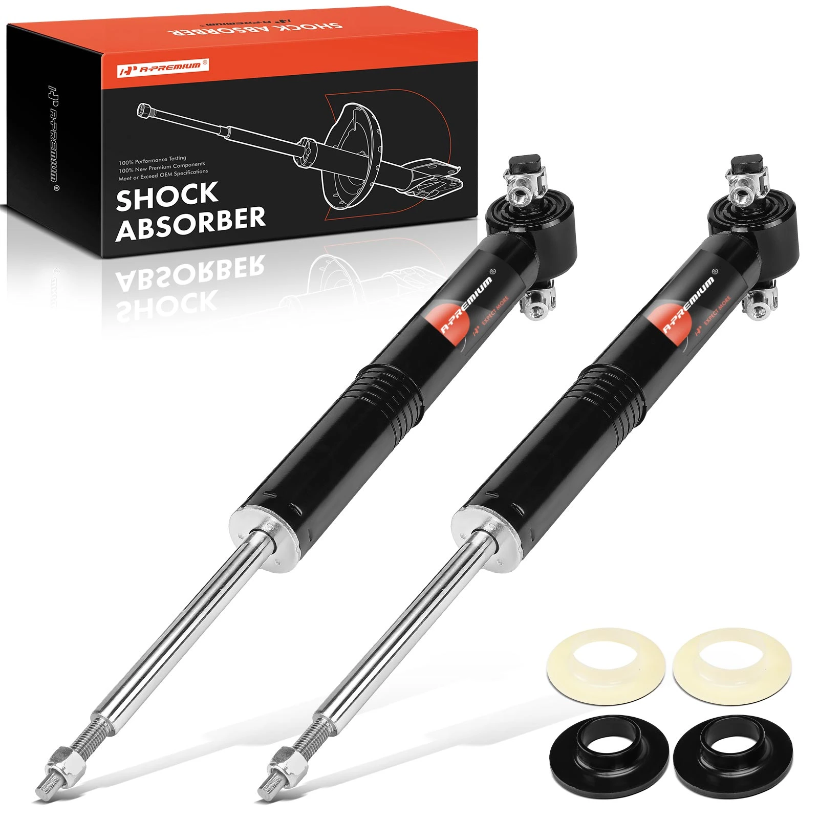 2021-2024 Chevrolet Tahoe 2pc Shock Absorber Front Driver & Passenger A-Premium APSA2539