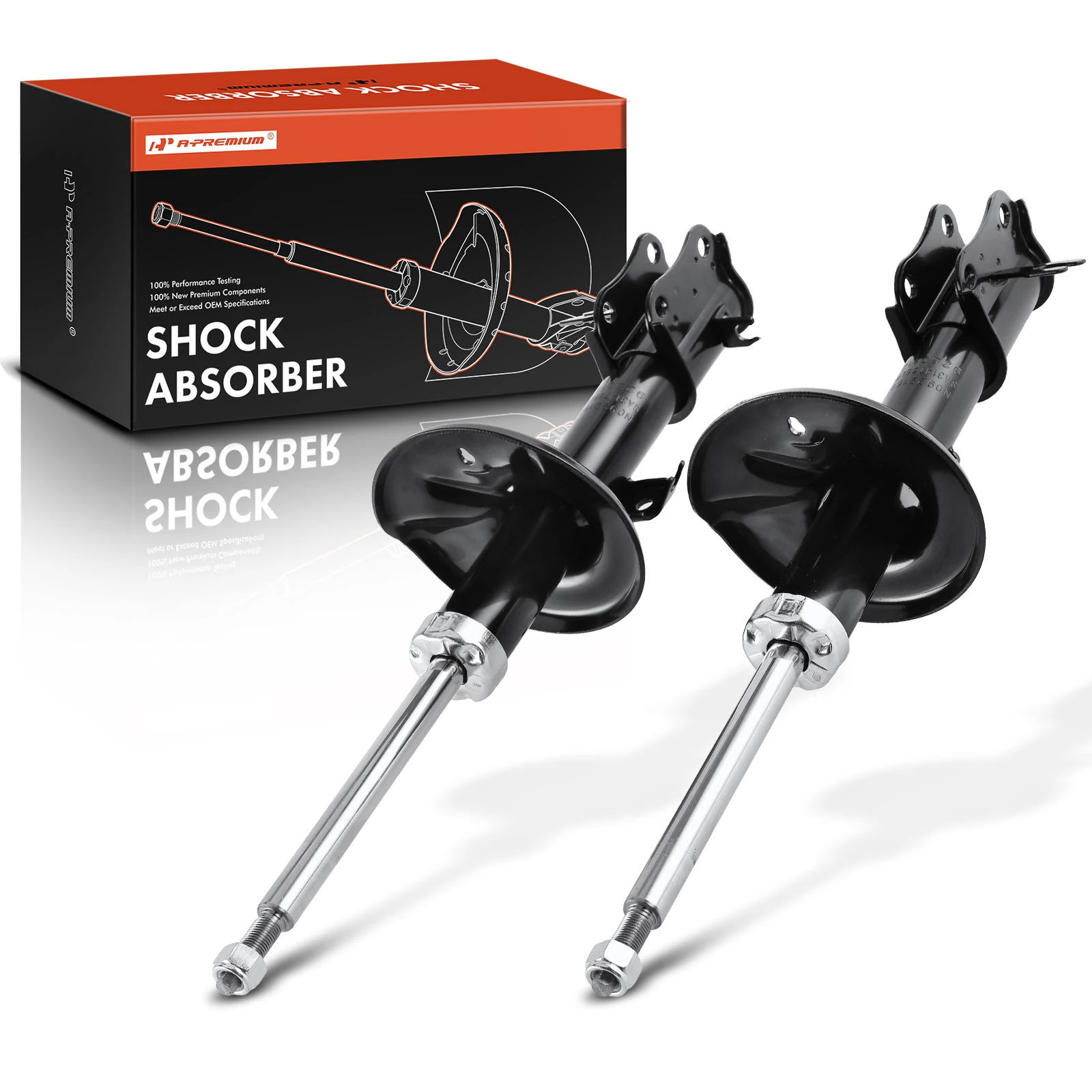 2 Pcs Front Shock Absorber