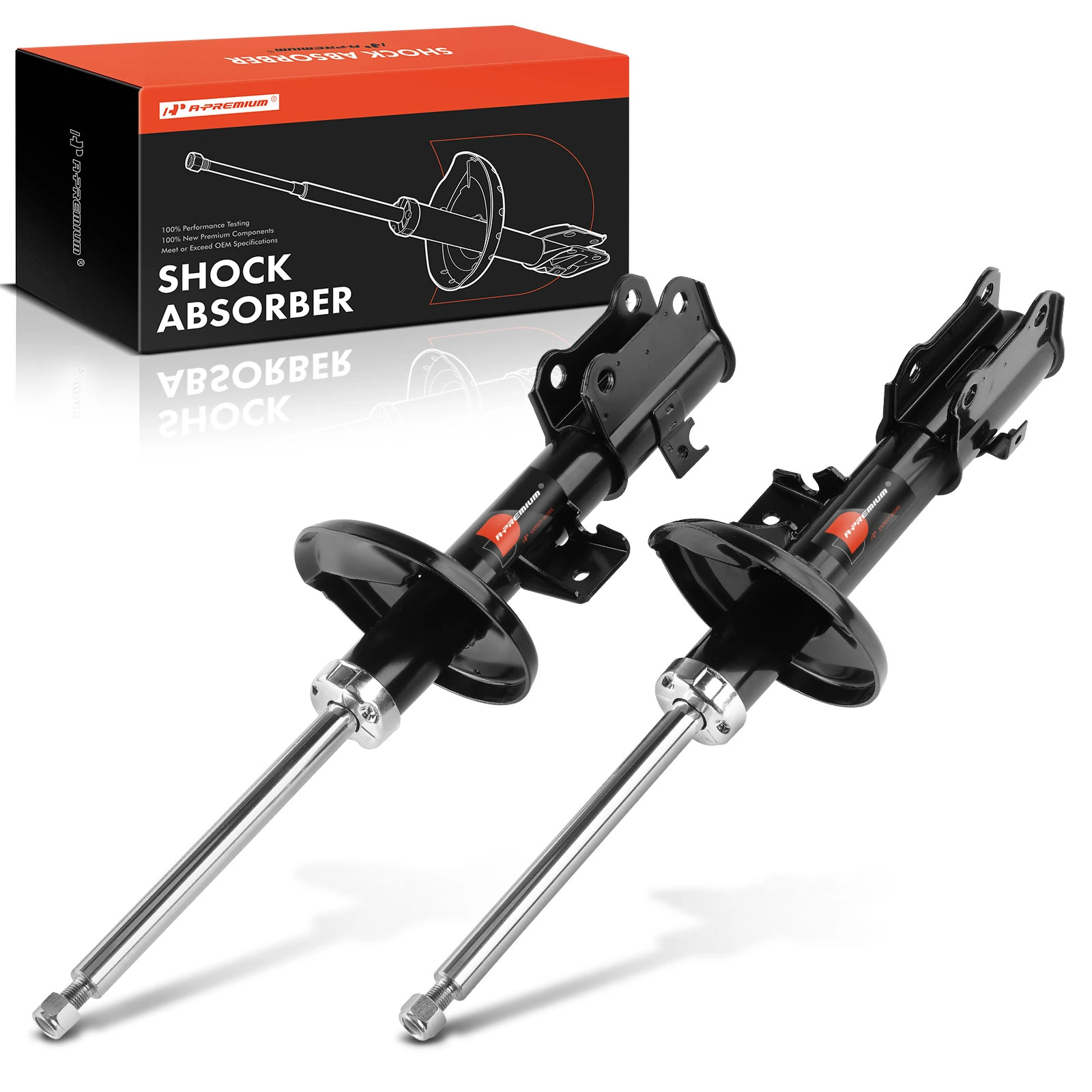 2006-2012 Suzuki Grand Vitara 2-Pc Shock Absorber Front Driver & Passenger A-Premium APSA1559