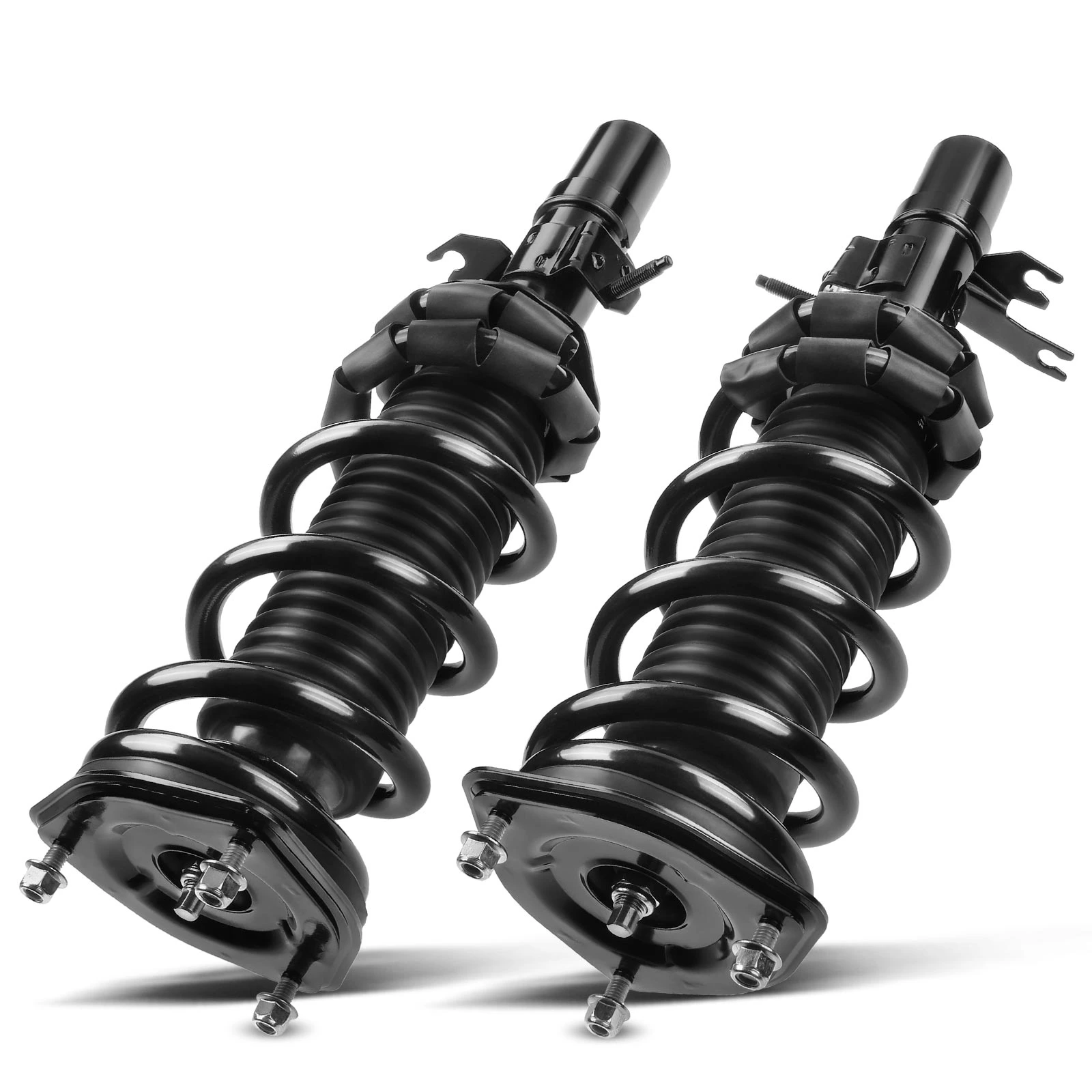 2009-2013 INFINITI G37 2-Pc Strut and Coil Spring Assembly Set Front Driver & Passenger A-Premium APSA0800