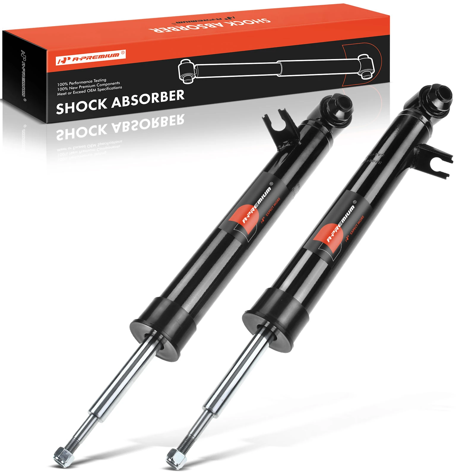 2 Pcs Rear Shock Absorber