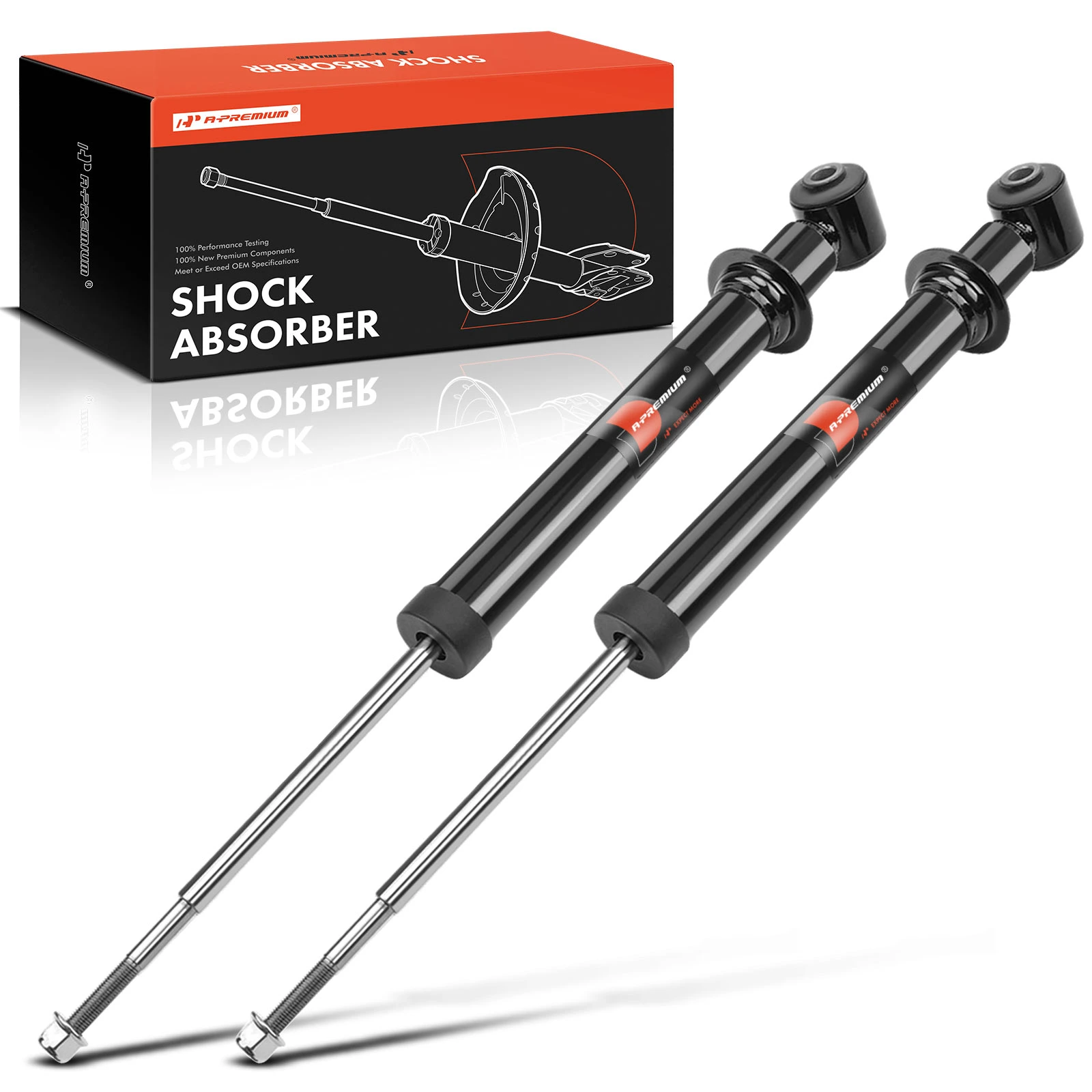 2 Pcs Rear Shock Absorber