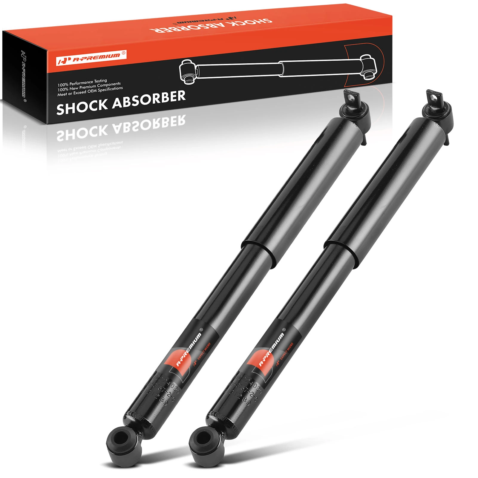 2 Pcs Rear Shock Absorber Strut