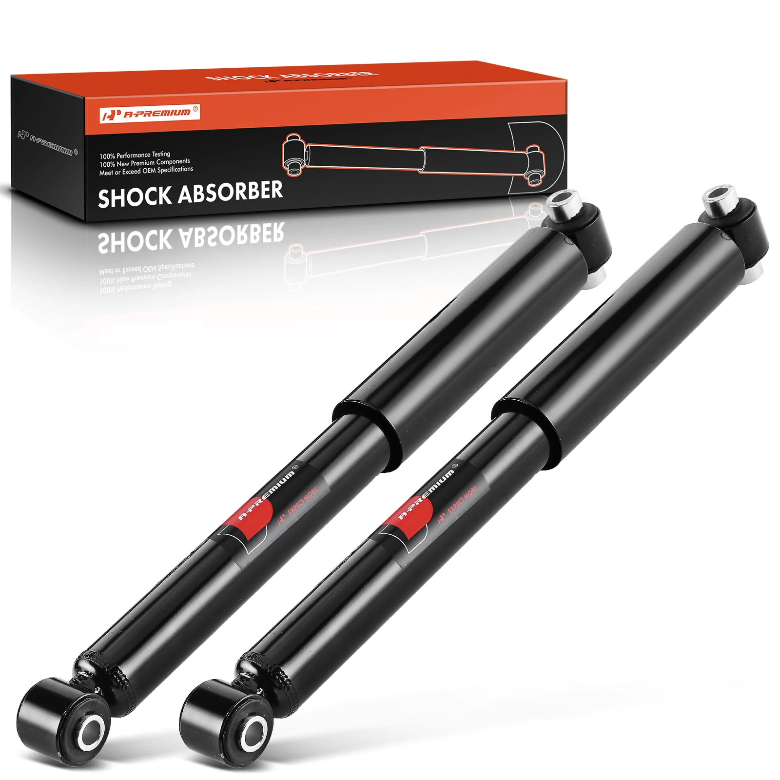 2 Pcs Rear Shock Absorber