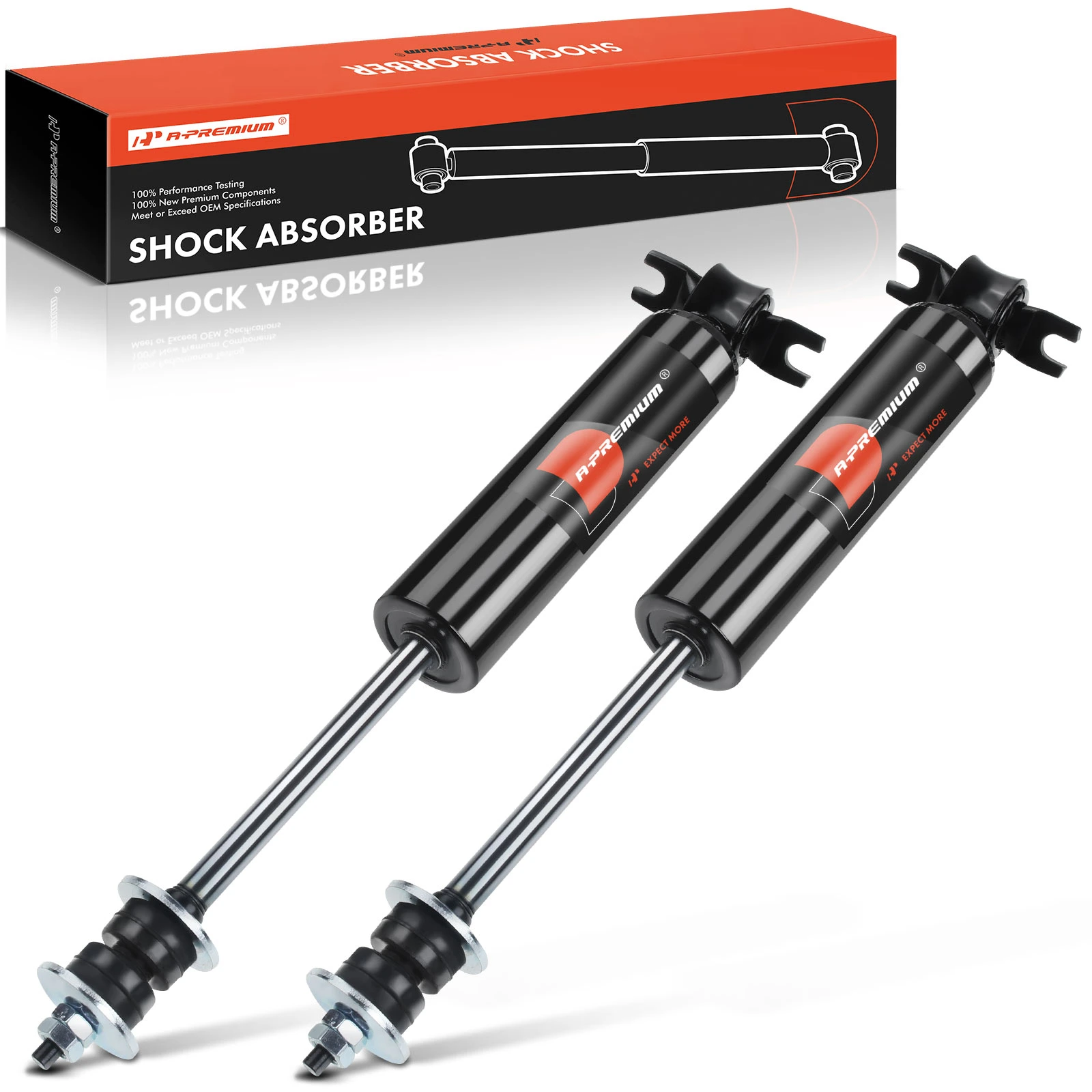 2 Pcs Front Shock Absorber