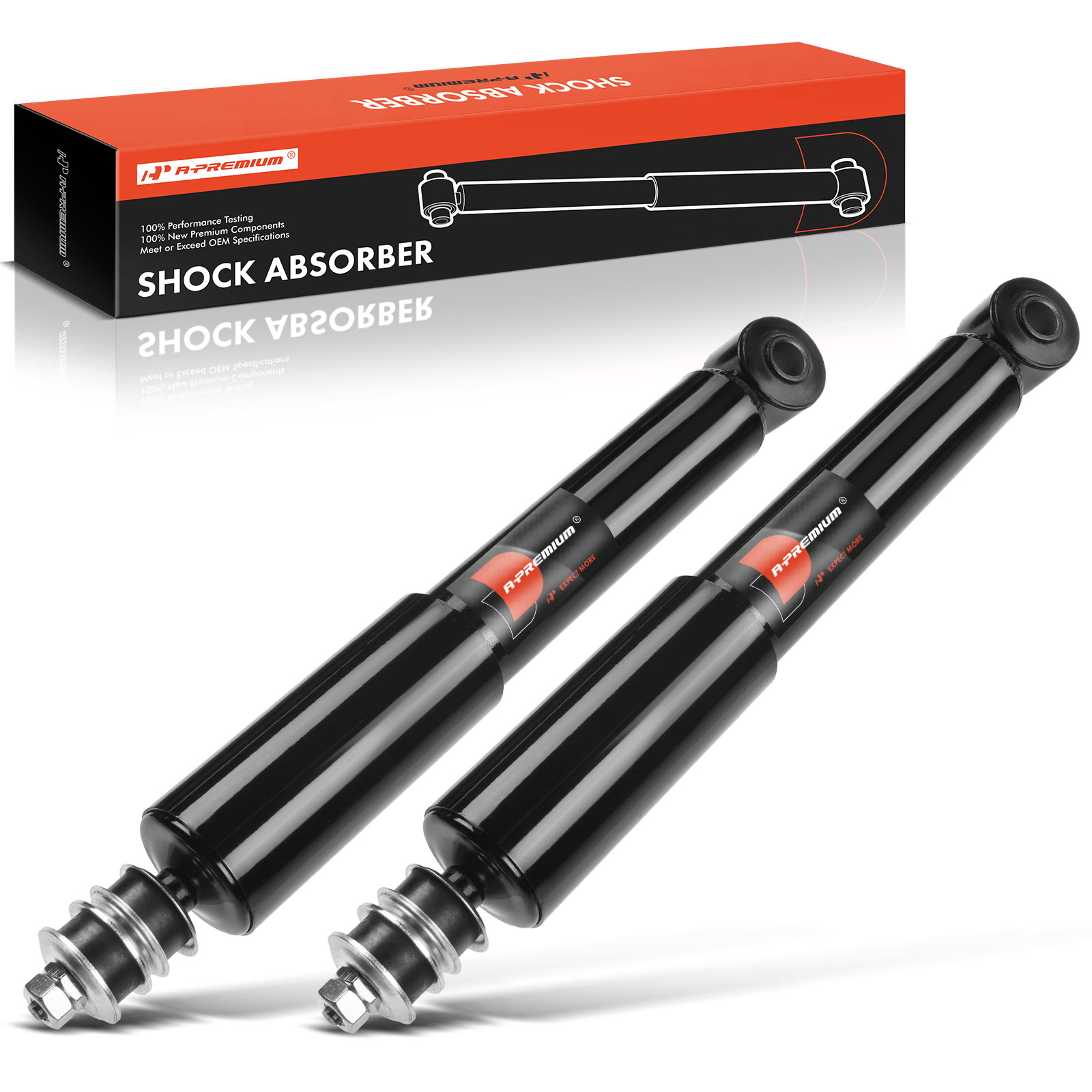 2 Pcs Front Shock Absorber