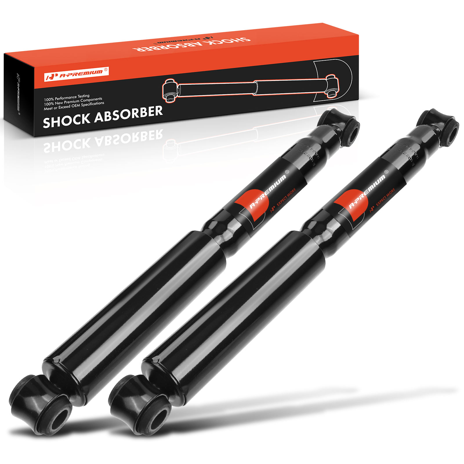 2 Pcs Rear Shock Absorber