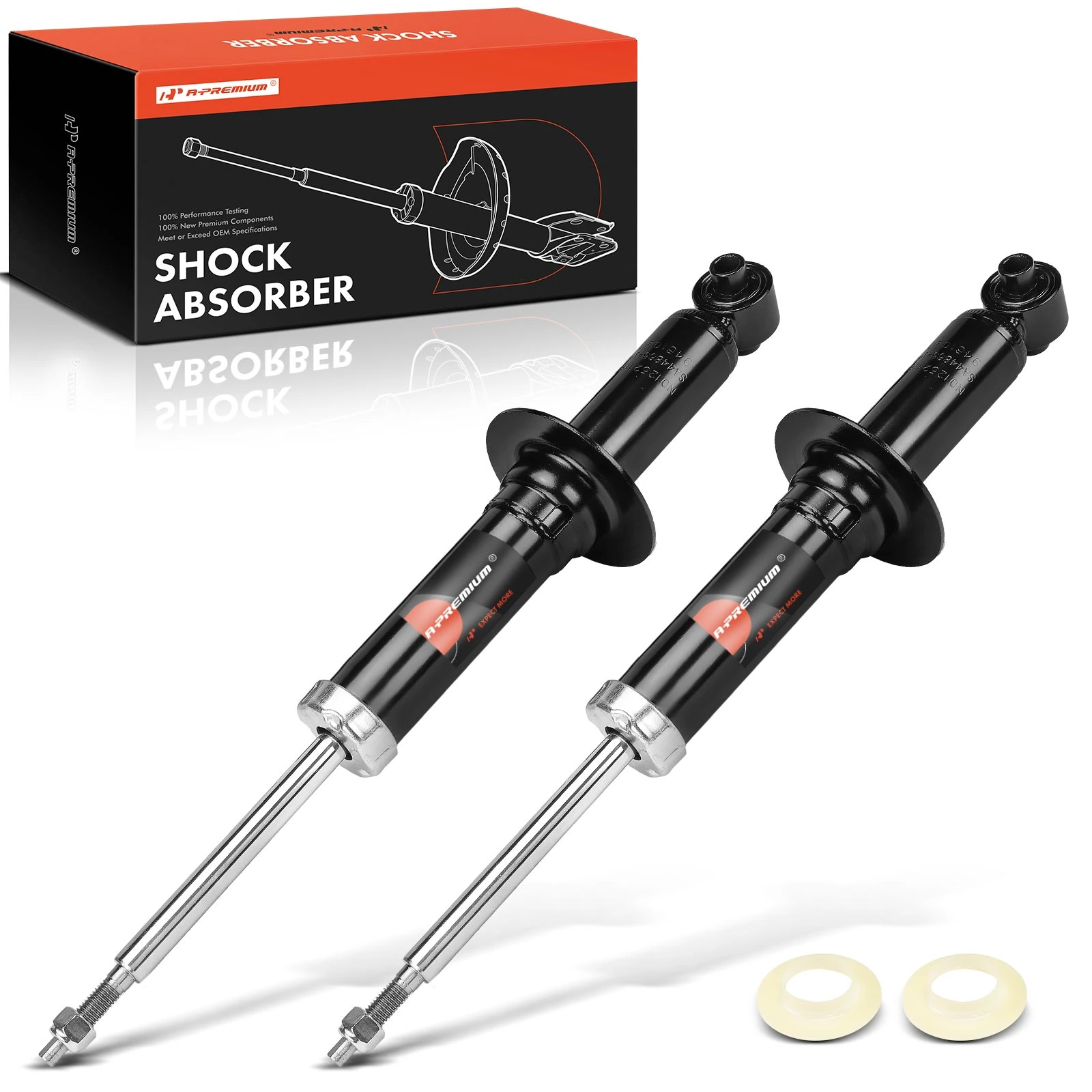 2021-2023 Chevrolet Tahoe 2pc Strut Assembly Rear Driver & Passenger A-Premium APSA2540