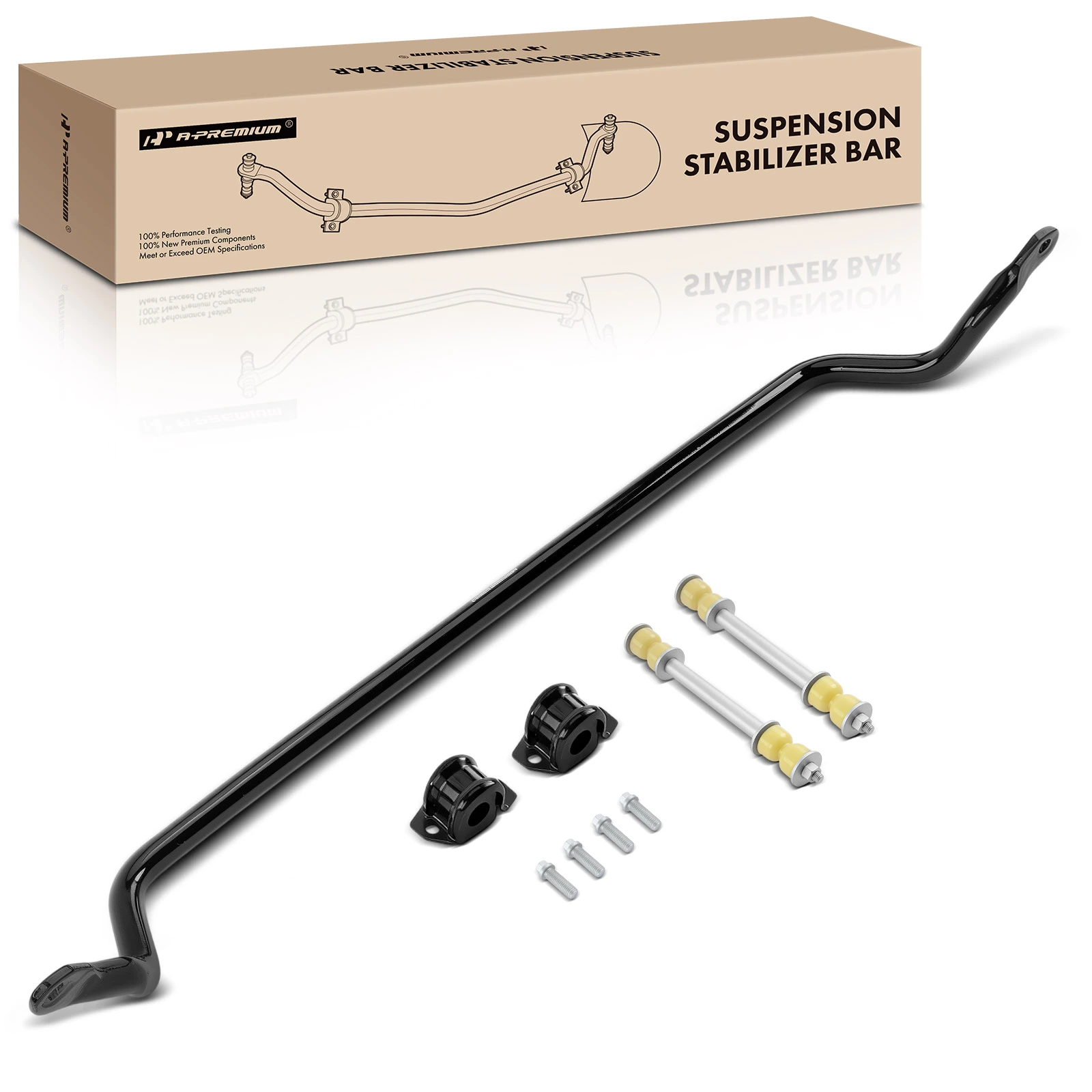 Front Suspension Sway Bar with Bushing Kit