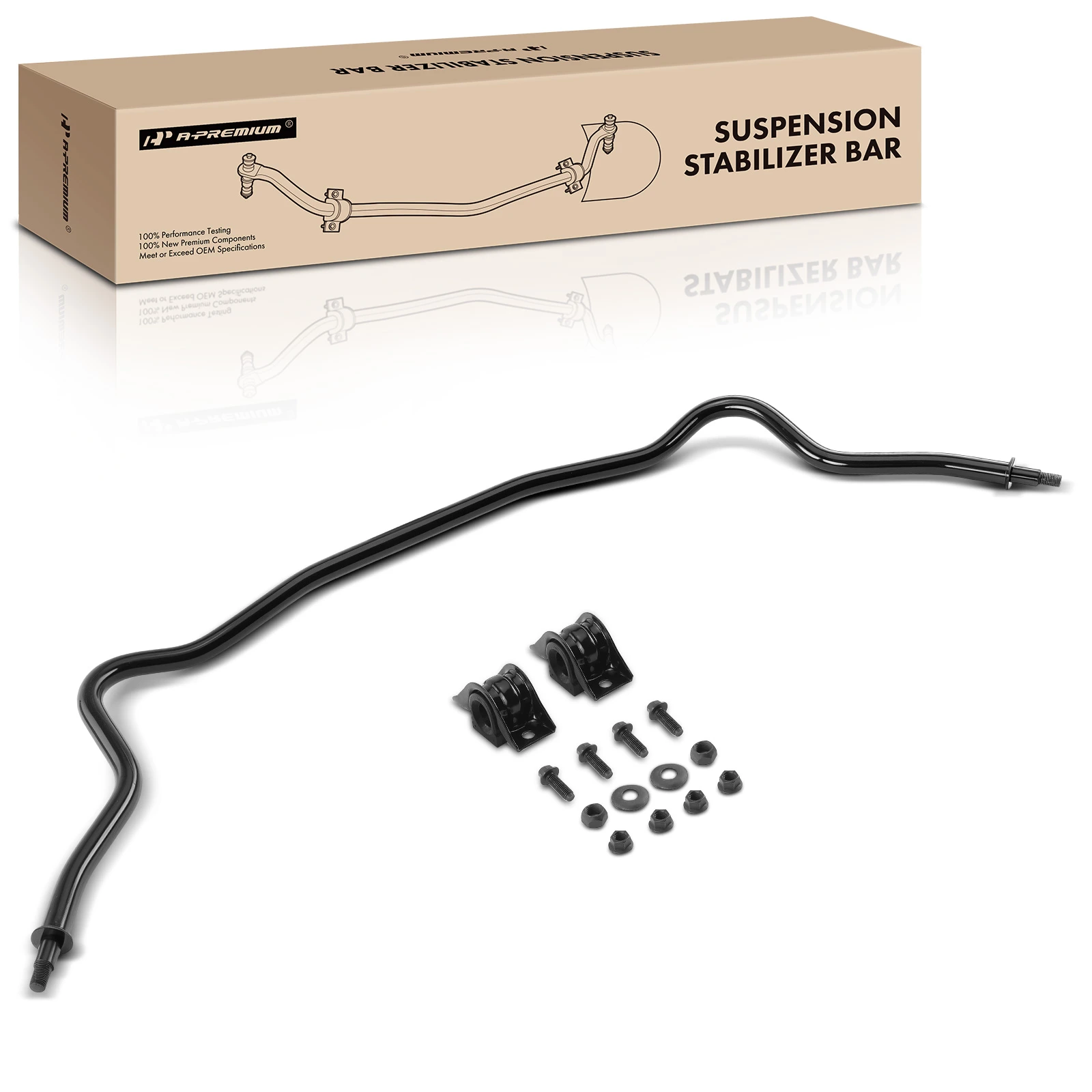 Front Suspension Sway Bar with Bushing Kit