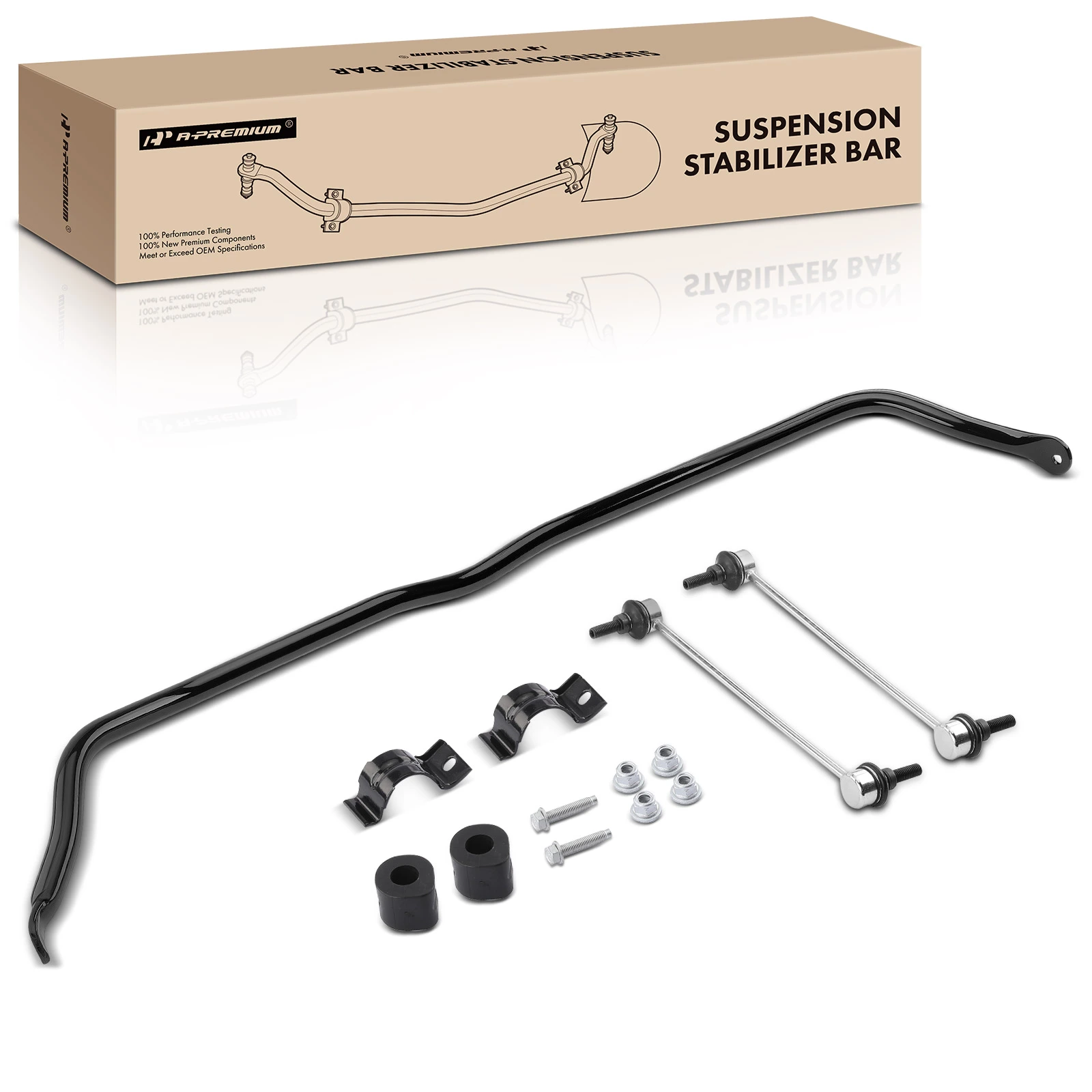 Front Suspension Sway Bar with Bushing Kit