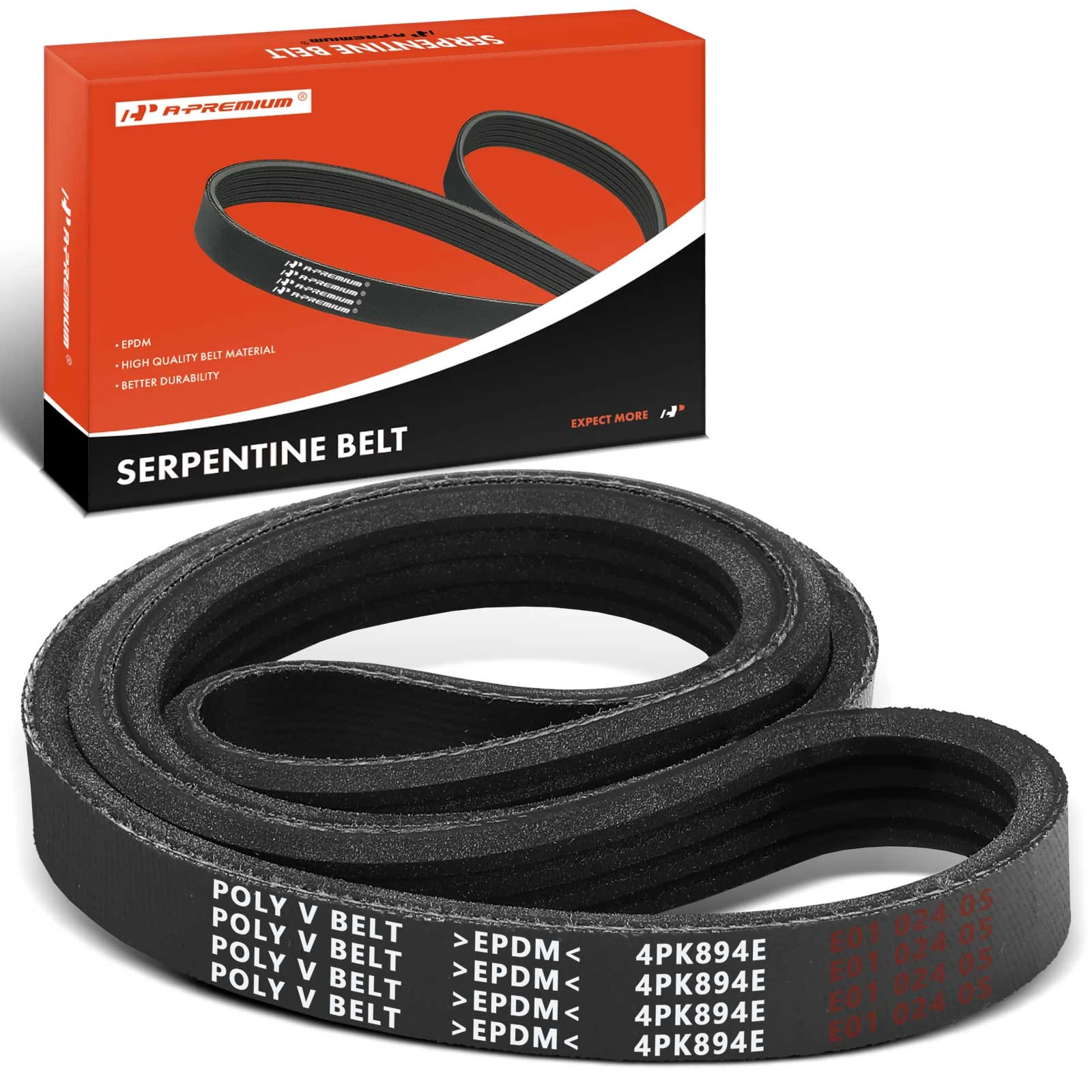 35.25 Inch Power Steering Serpentine Belt