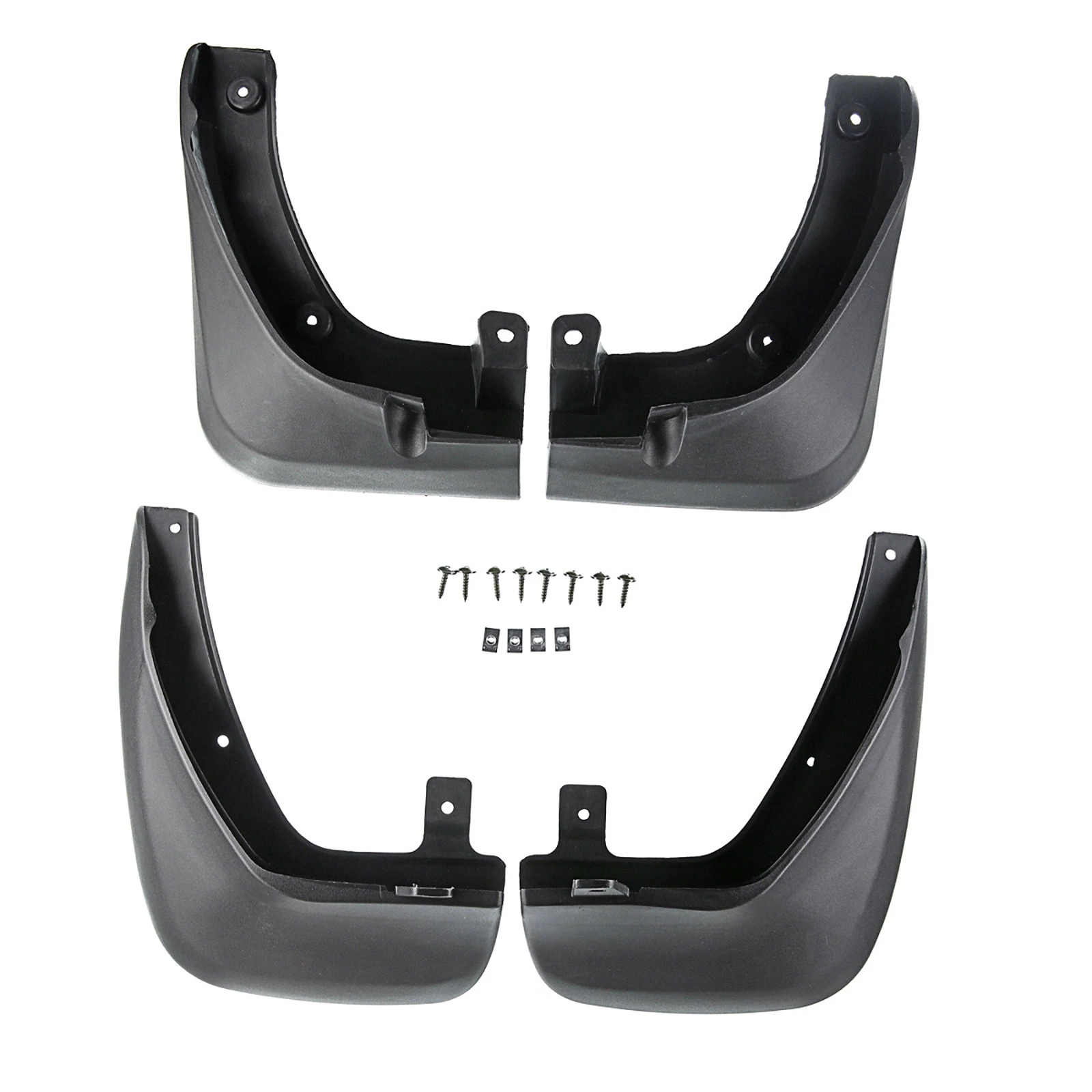 4 Pcs Front & Rear Mud Flaps Splash Guards for 2005-2010 Kia Sportage