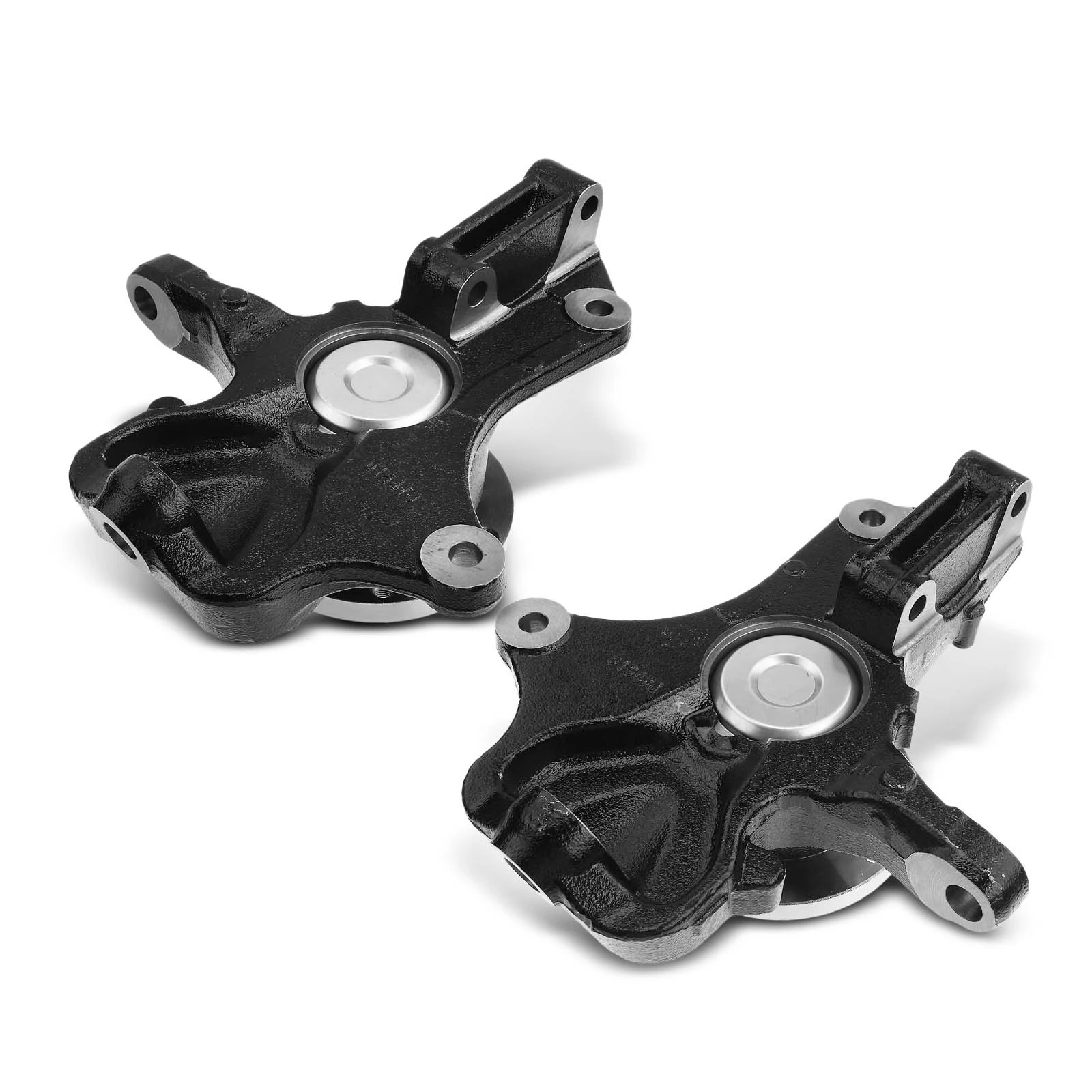 2 Pcs Front Steering Knuckle Assembly