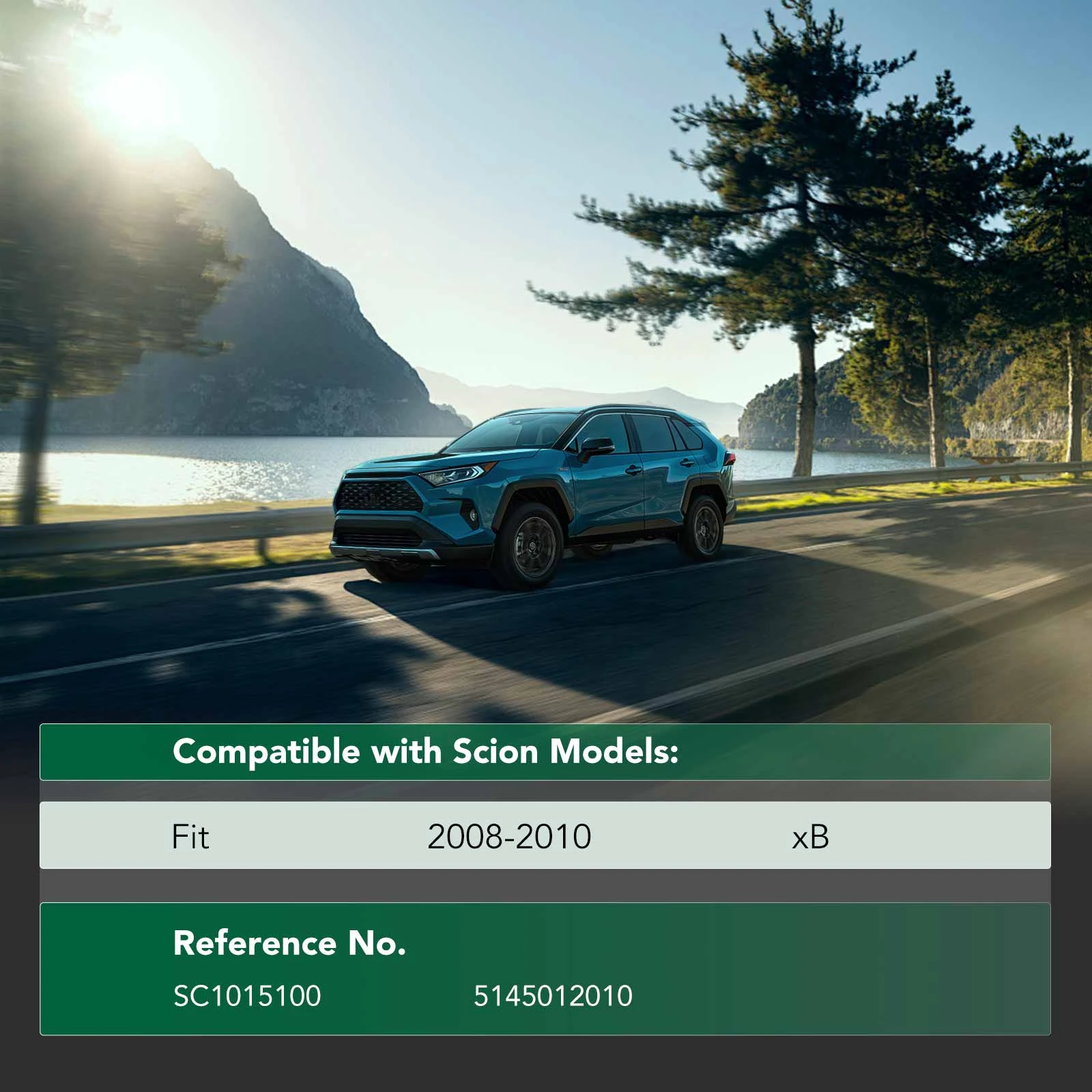 Front Lower Engine Splash Shield for 2008-2010 Scion xB