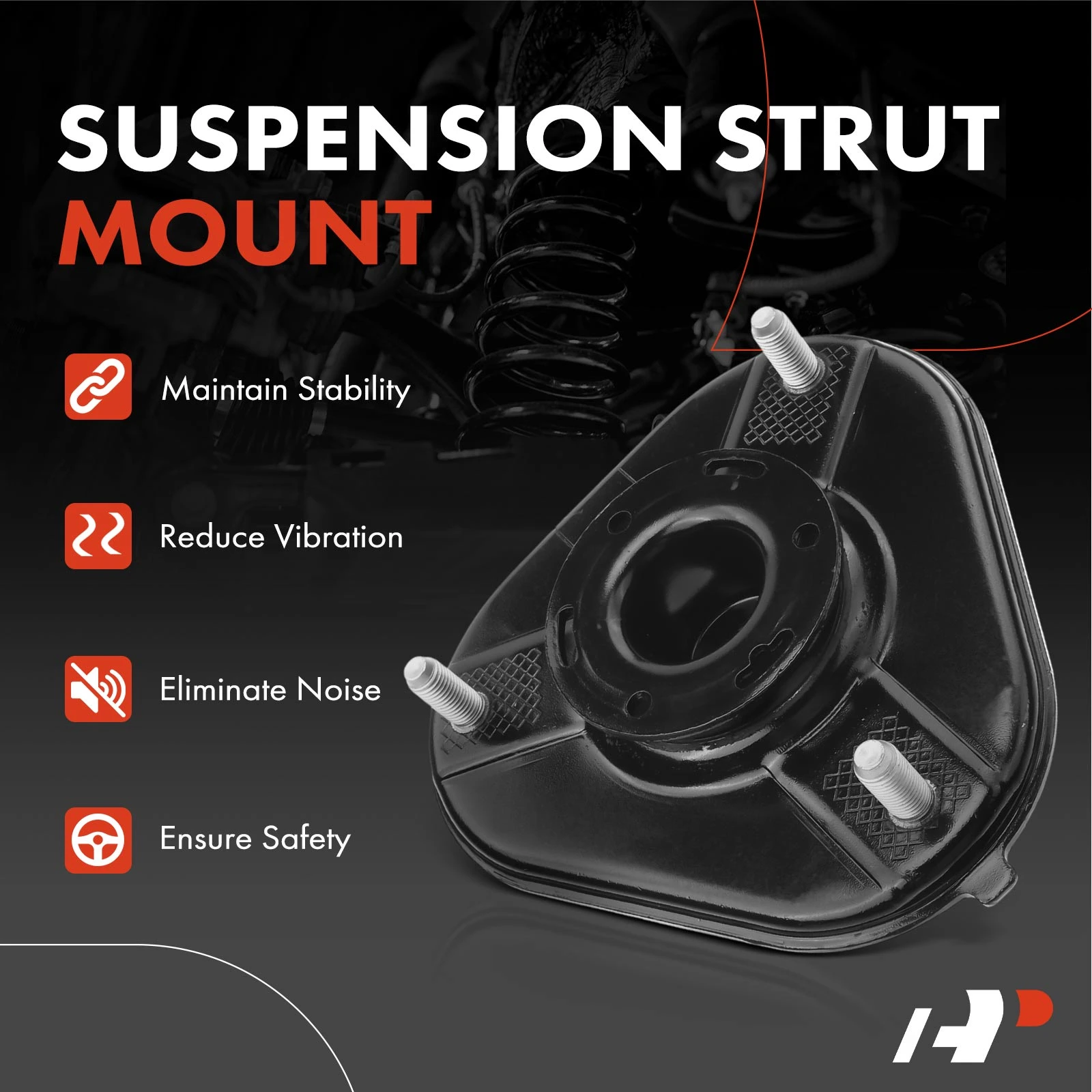 Front Driver or Passenger Suspension Strut Mount for Pontiac Vibe 09-10 Toyota
