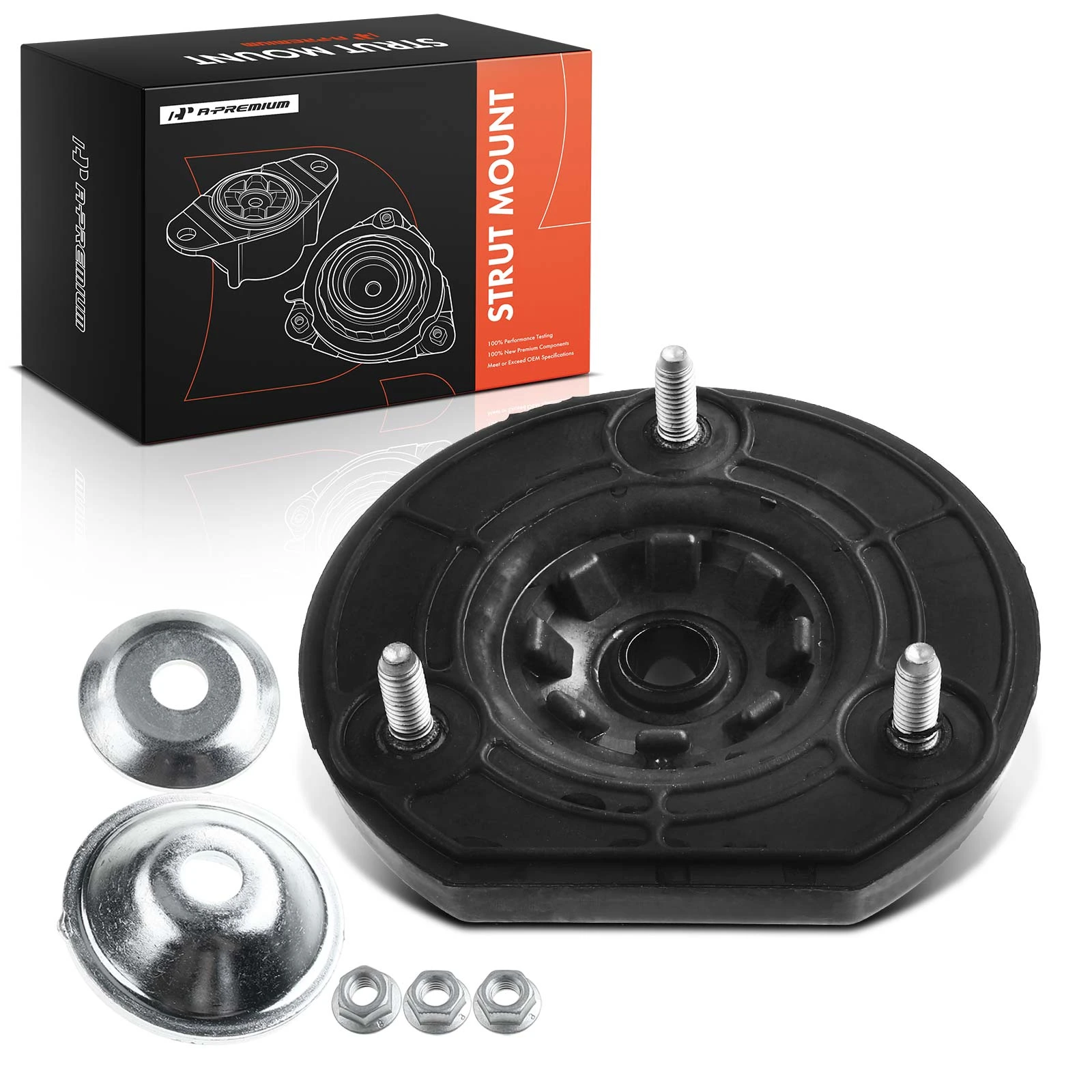 Rear Driver or Passenger Suspension Strut Mount