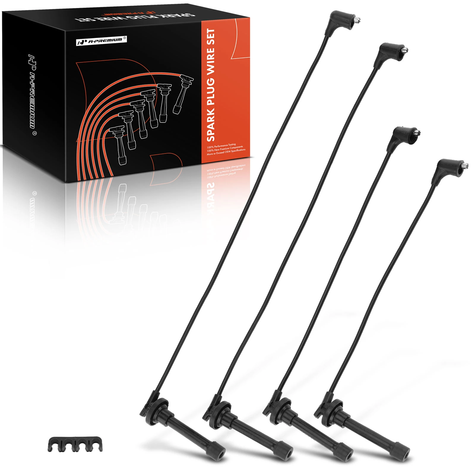 4 Pcs Spark Plug Wire Set