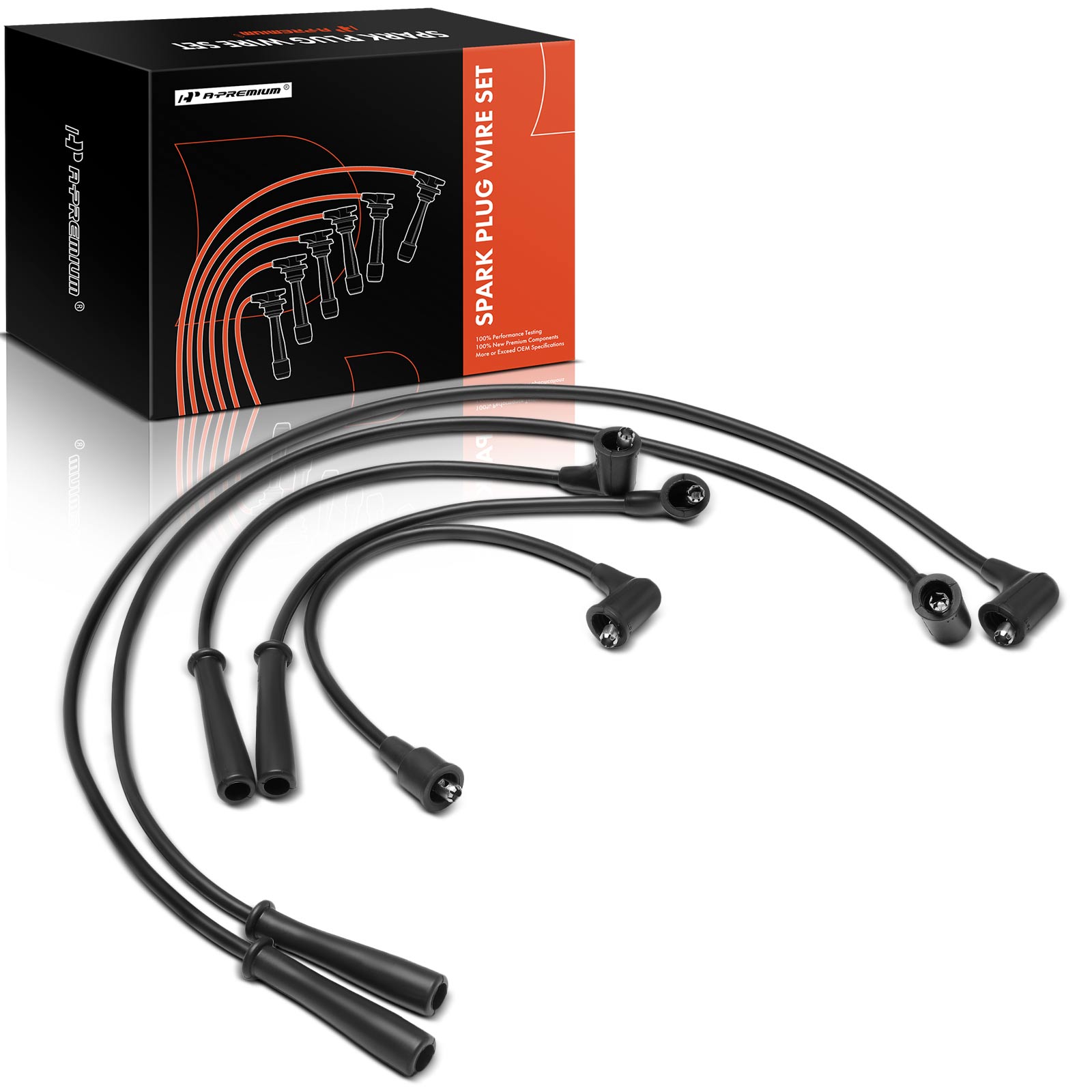 5 Pcs Spark Plug Wire Set