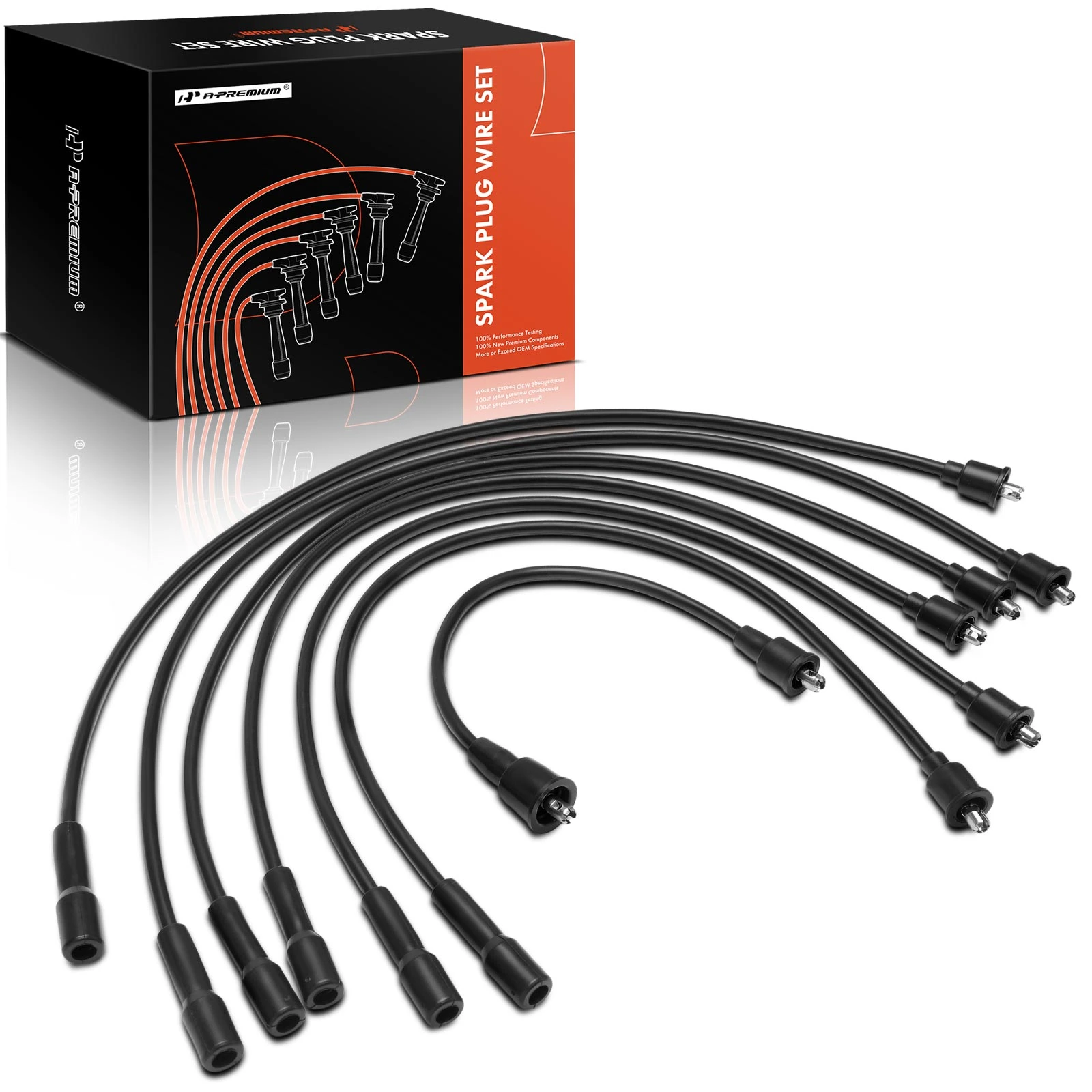 7 Pcs Spark Plug Wire Set