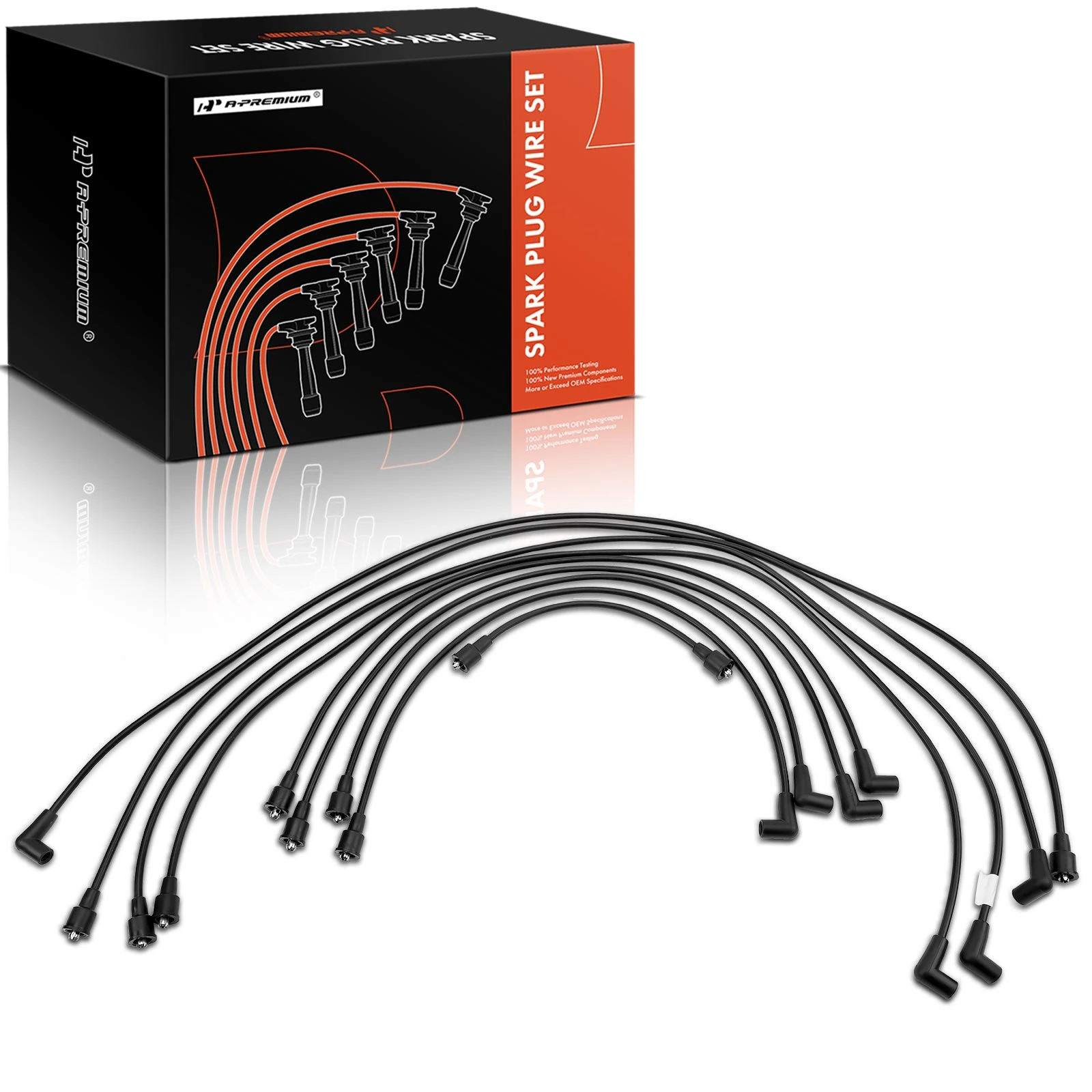 9 Pcs Spark Plug Wire Sets