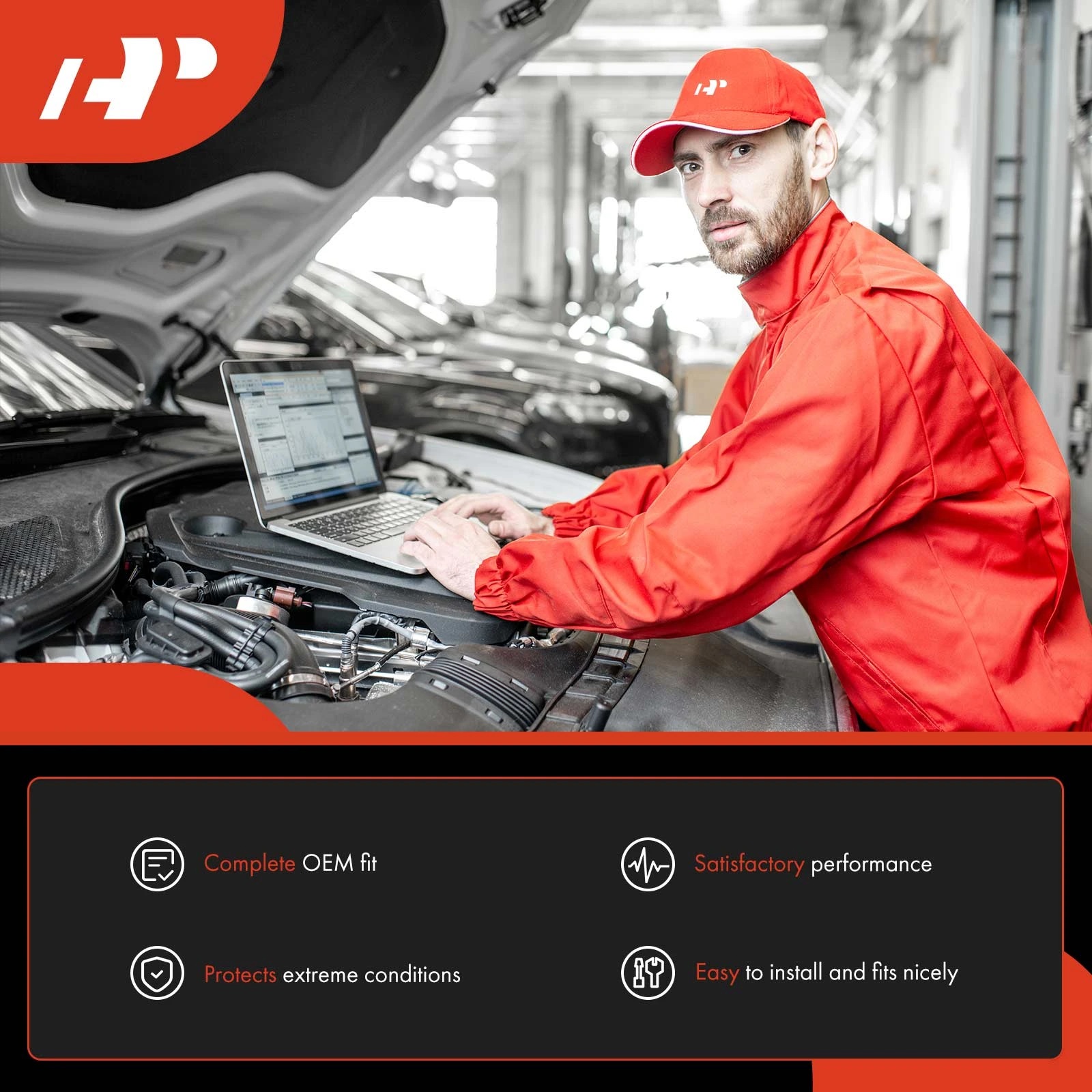 9 Pcs Spark Plug Wire Set for 1972 Plymouth Fury I