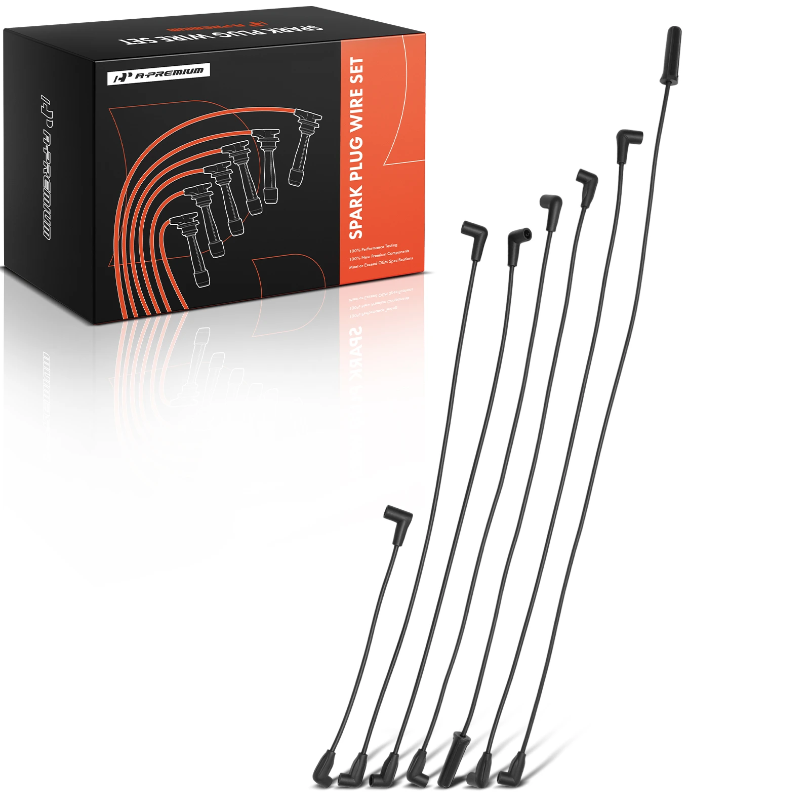 7 Pcs Spark Plug Wire Set