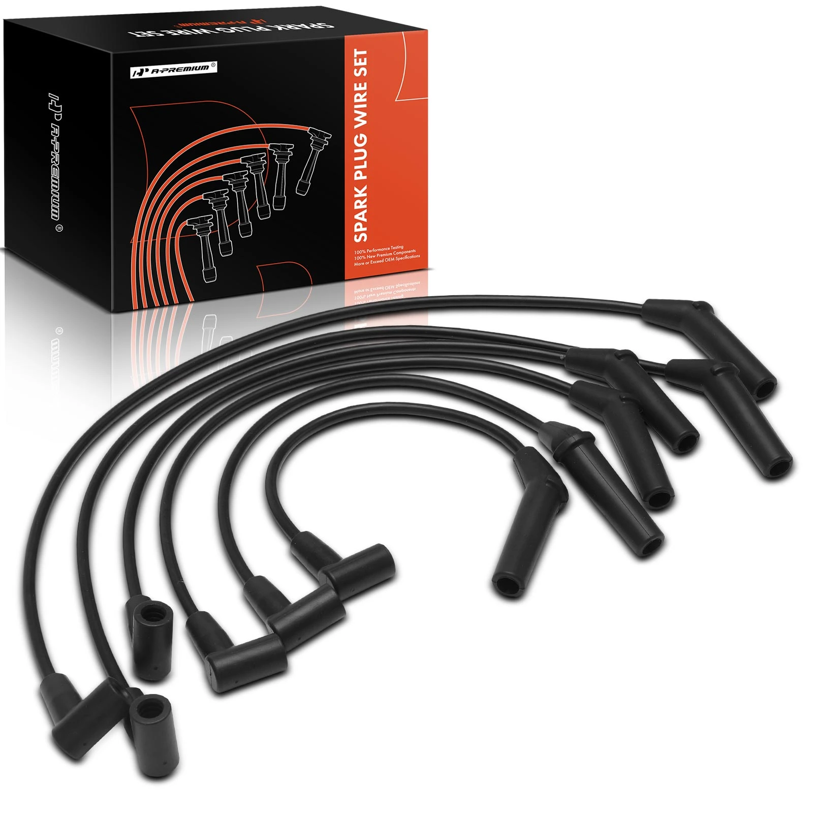 6 Pcs Spark Plug Wire Set