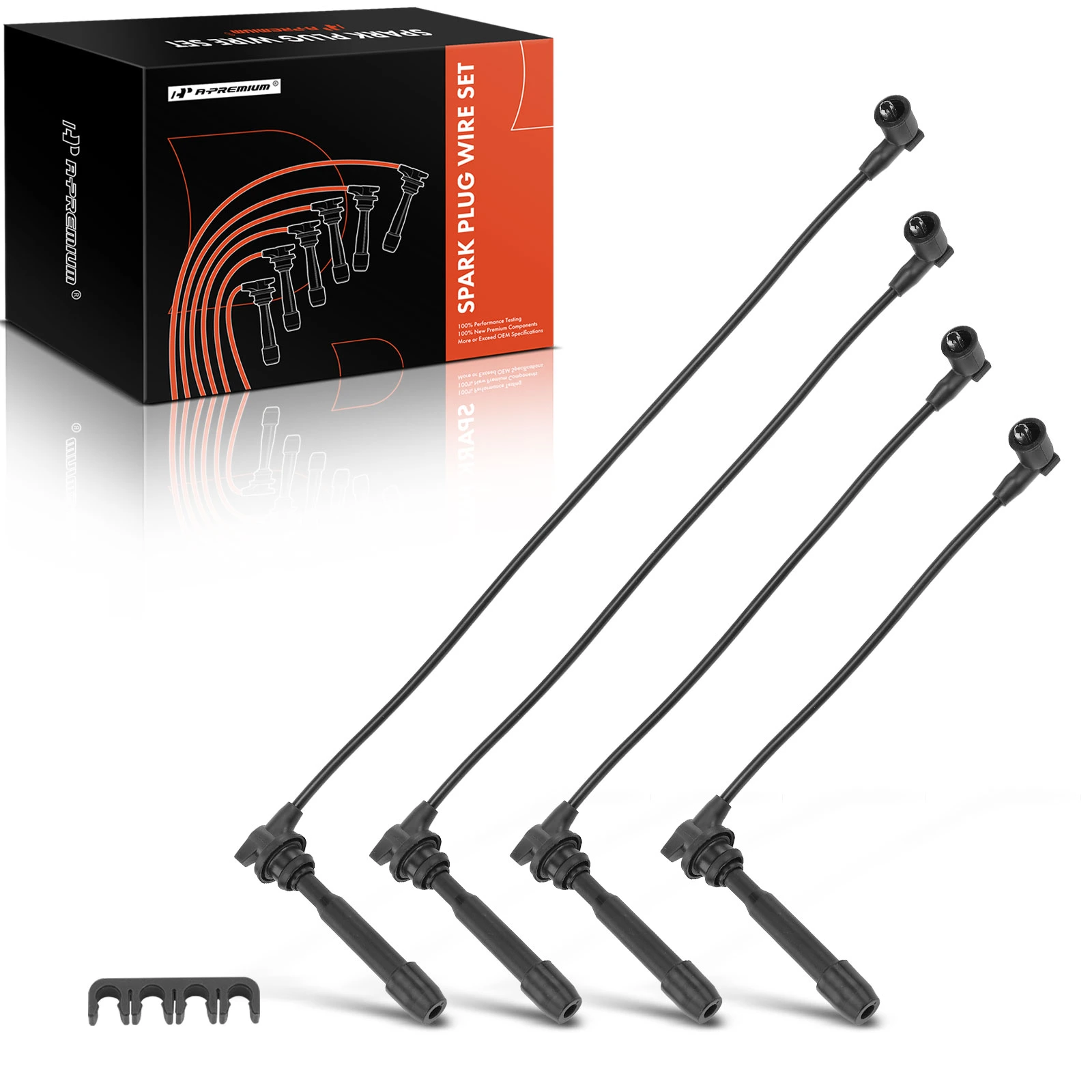 4 Pcs Spark Plug Wire Set