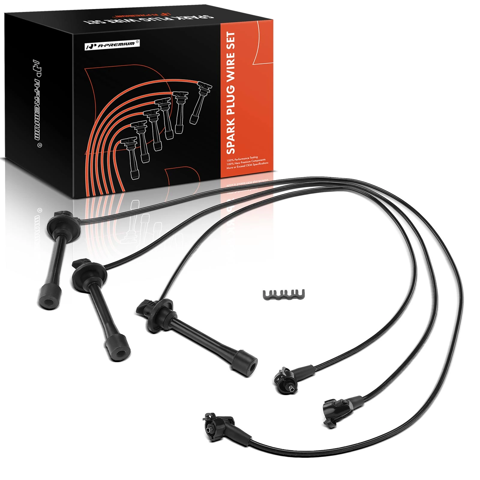 3 Pcs Spark Plug Wire Set